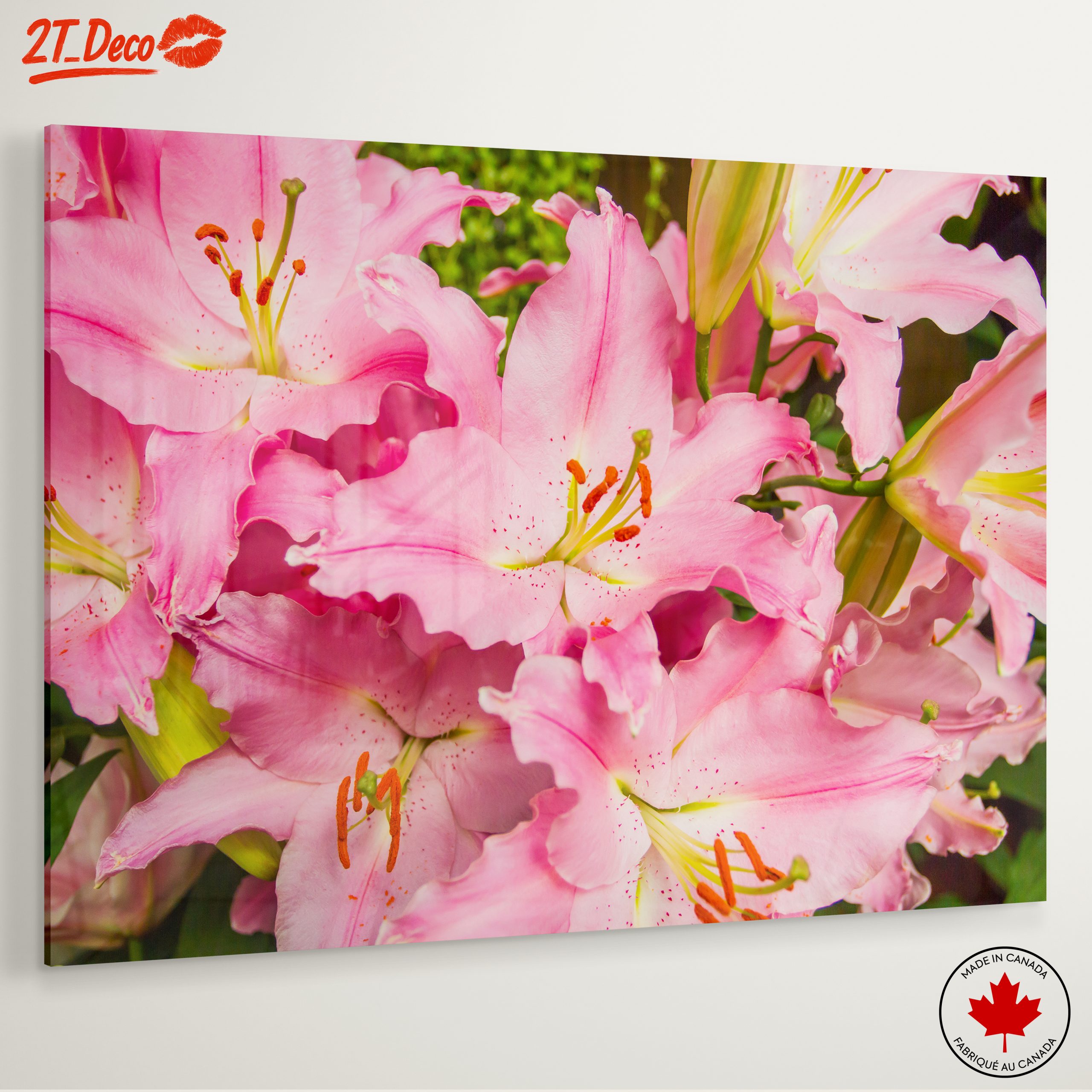 Vibrant Pink Flower Art 2 - Image 6