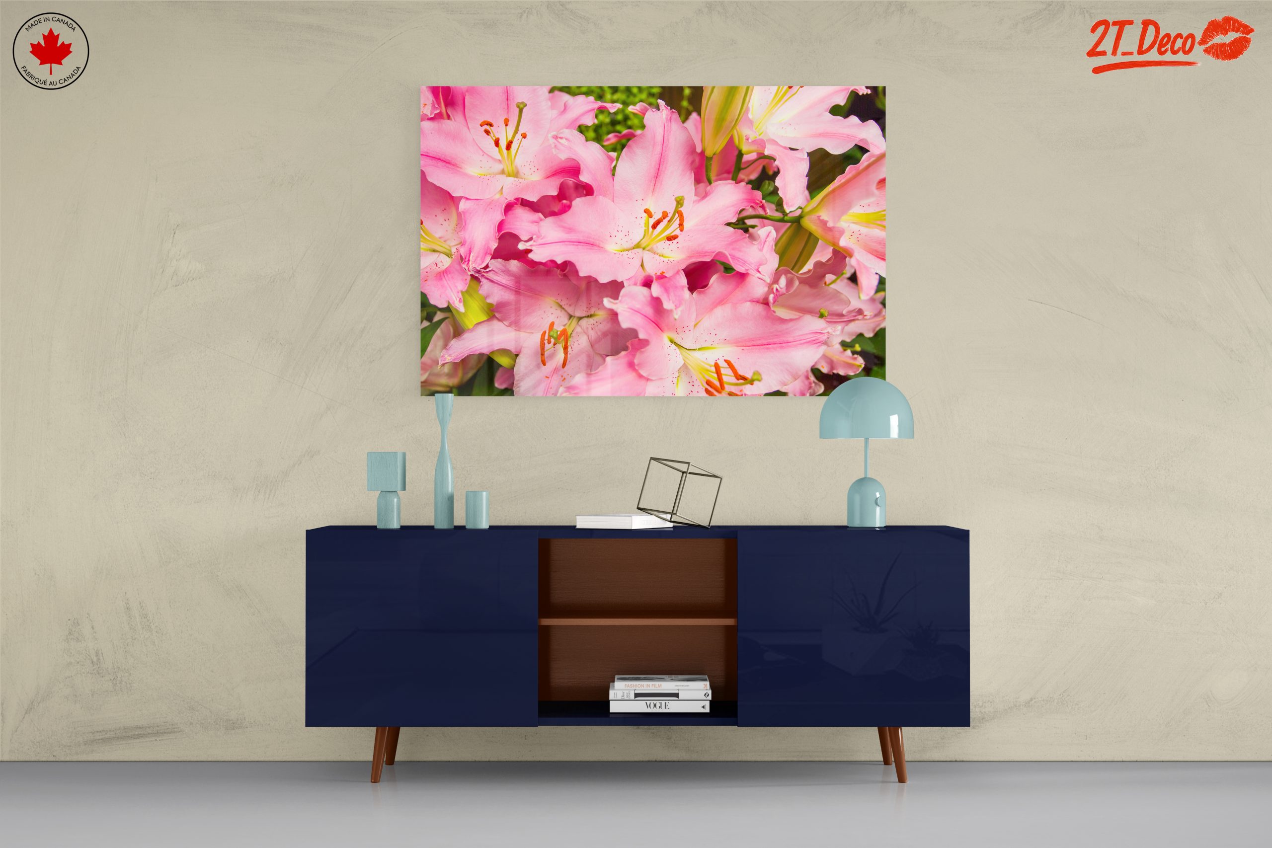 Vibrant Pink Flower Art 2 - Image 8