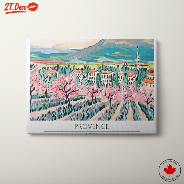 Scenic View of Provence Landscape