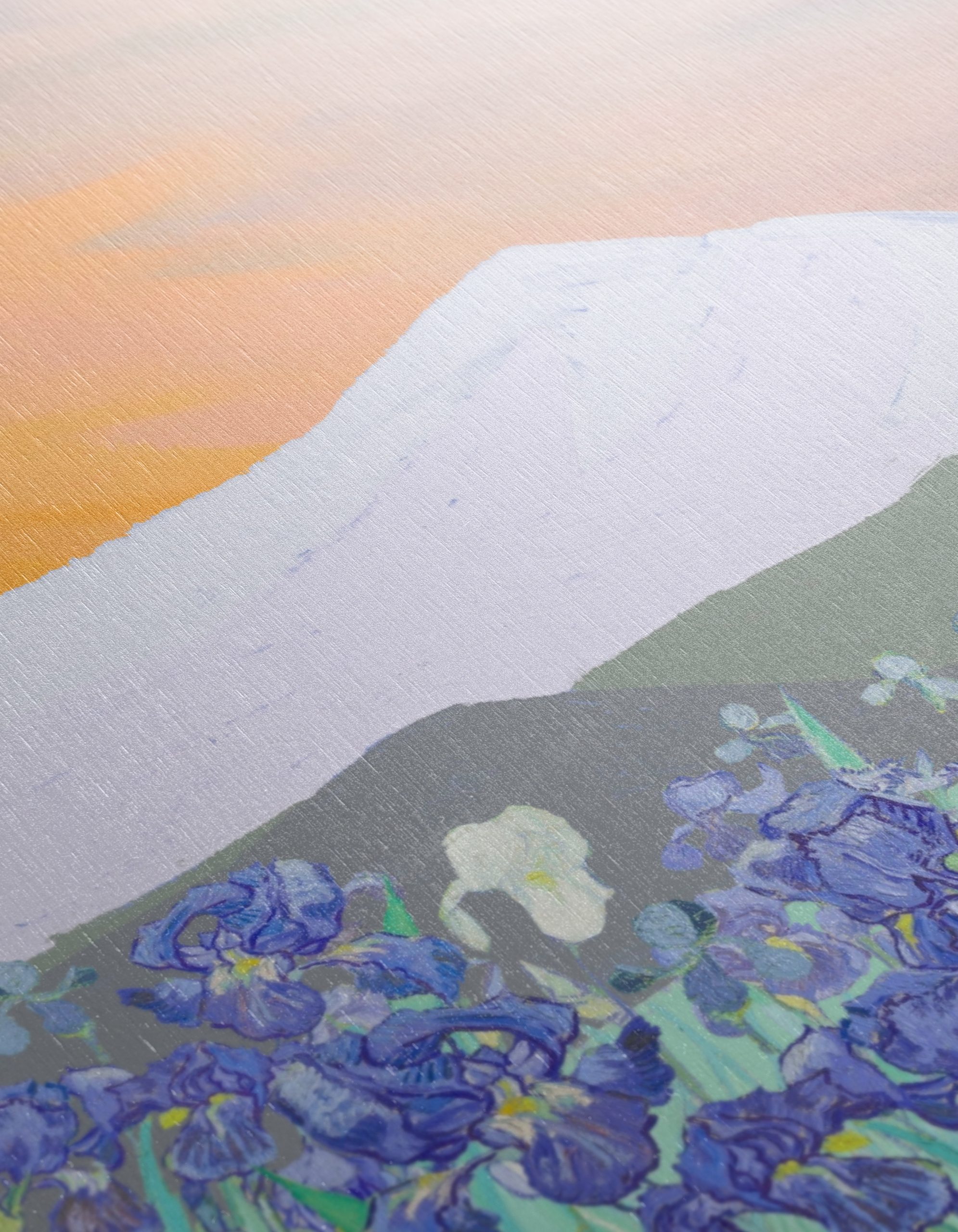 Stylized Abstract Landscape with Irises - Image 12