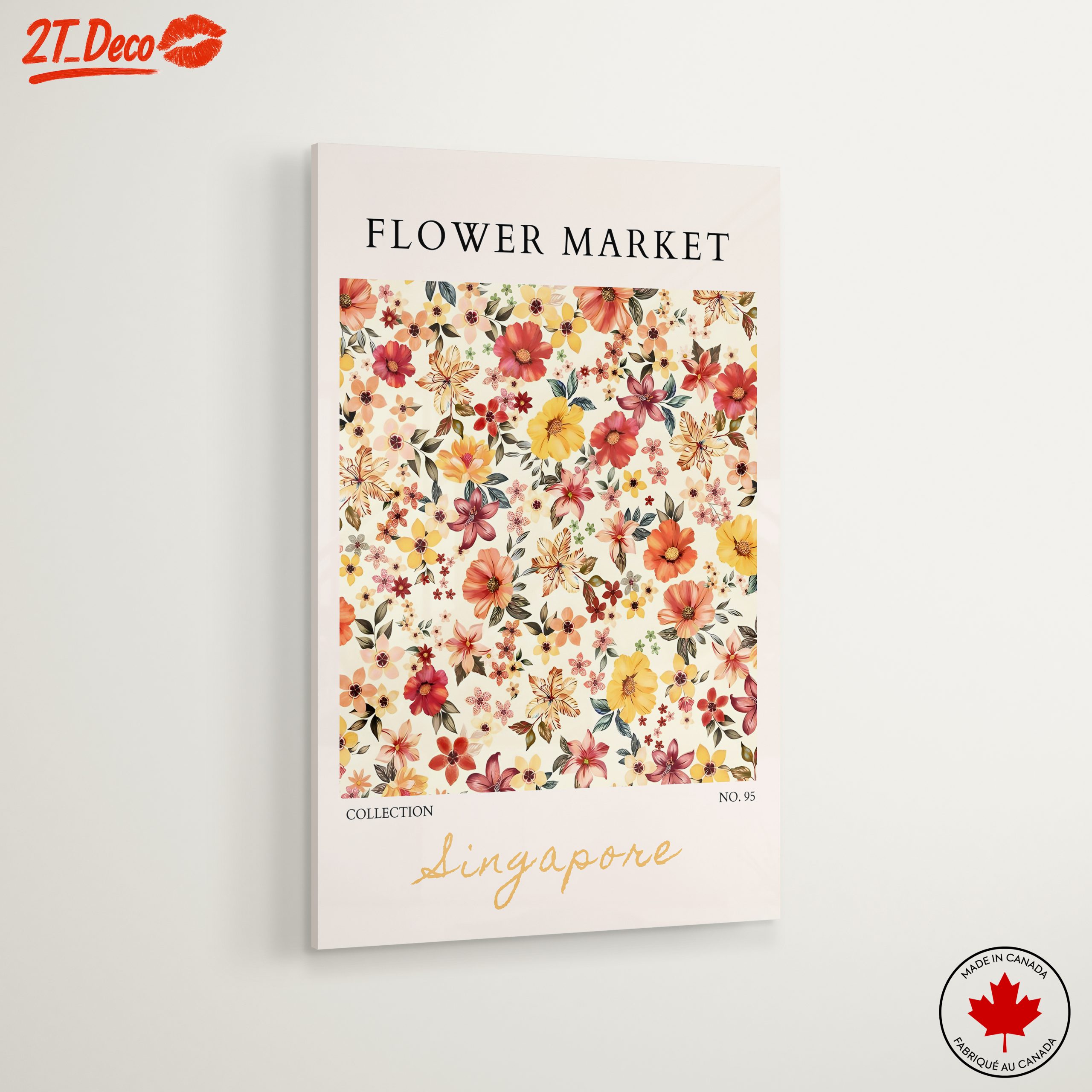 Flower Market Art Inspired by Singapore - Image 6