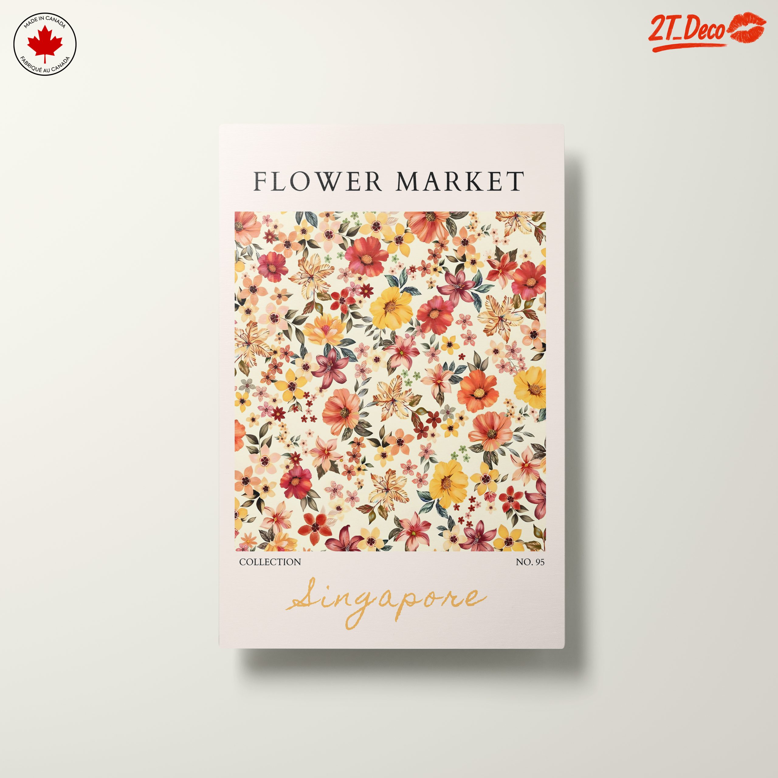 Flower Market Art Inspired by Singapore - Image 10