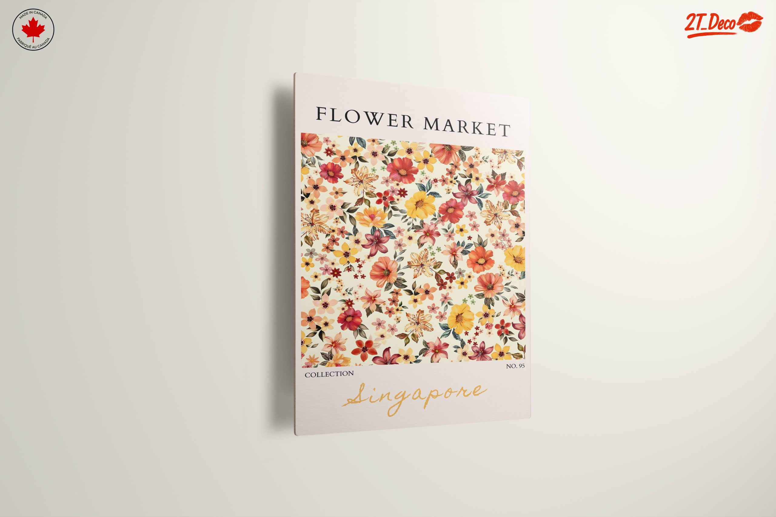 Flower Market Art Inspired by Singapore - Image 13