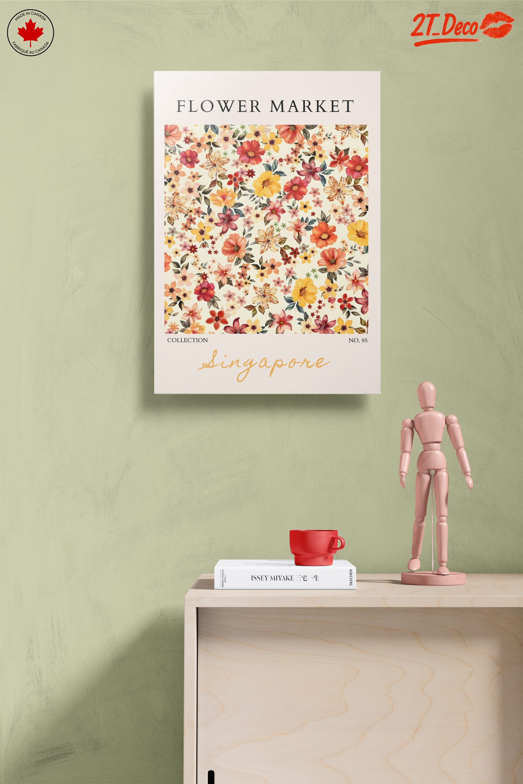 Flower Market Art Inspired by Singapore - Image 14