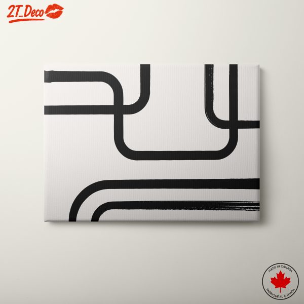 Minimalist Abstract Lines Art