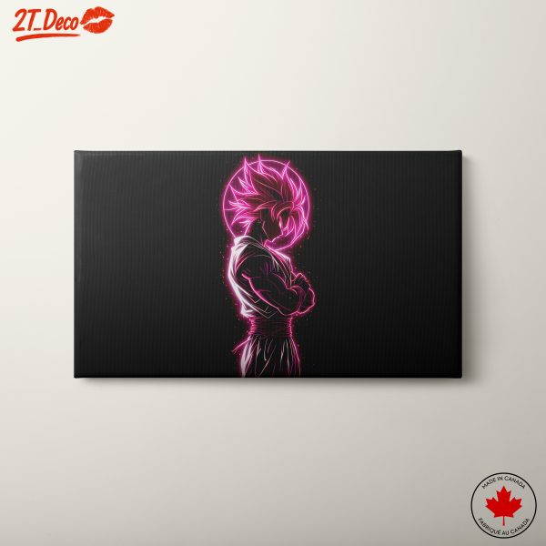 Stylized Dragon Ball Character Illustration