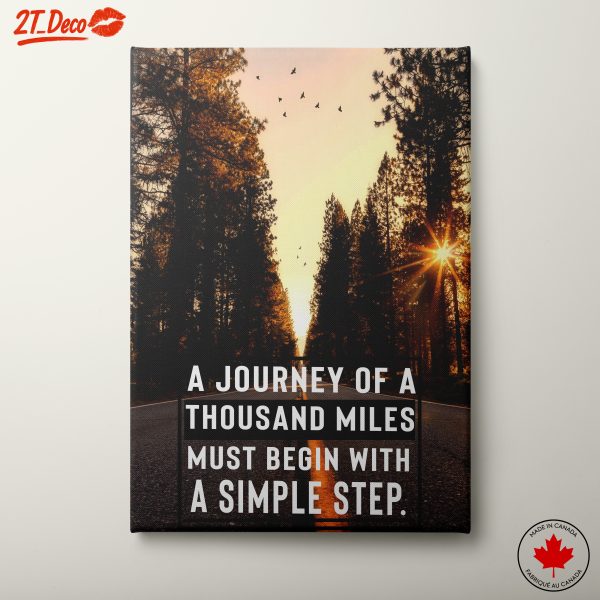 Inspirational Quote in Nature Setting