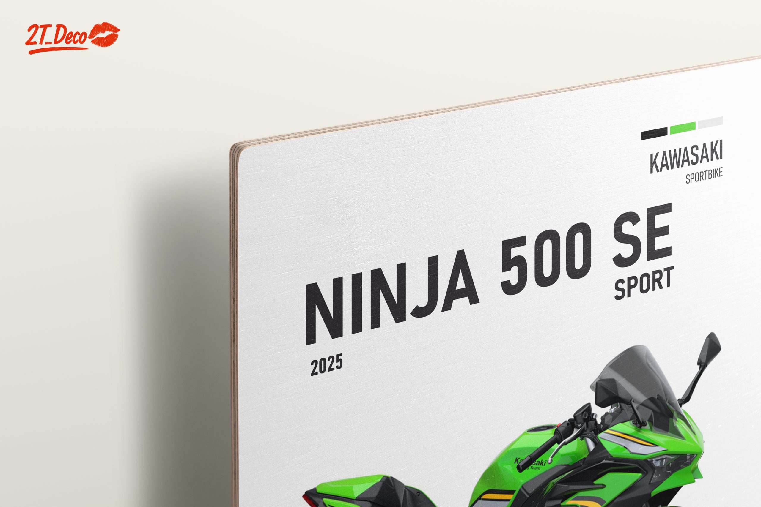 Kawasaki Ninja 500 SE Sport Motorcycle Art - Image 15