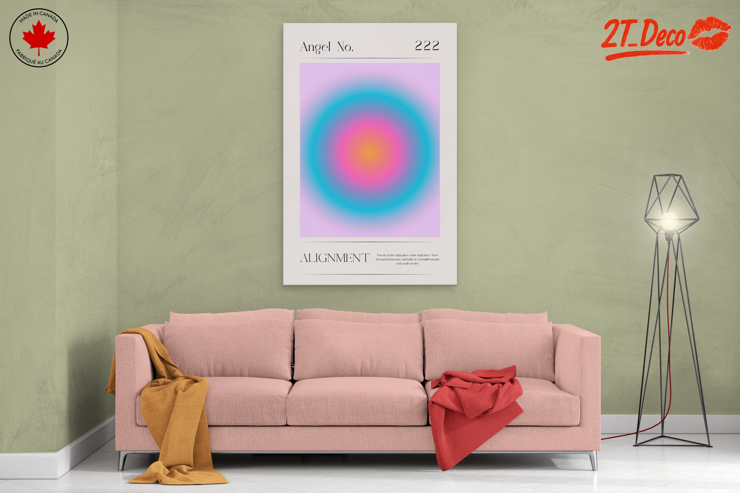 Spiritual Abstract Artwork for Inner Balance - Image 2