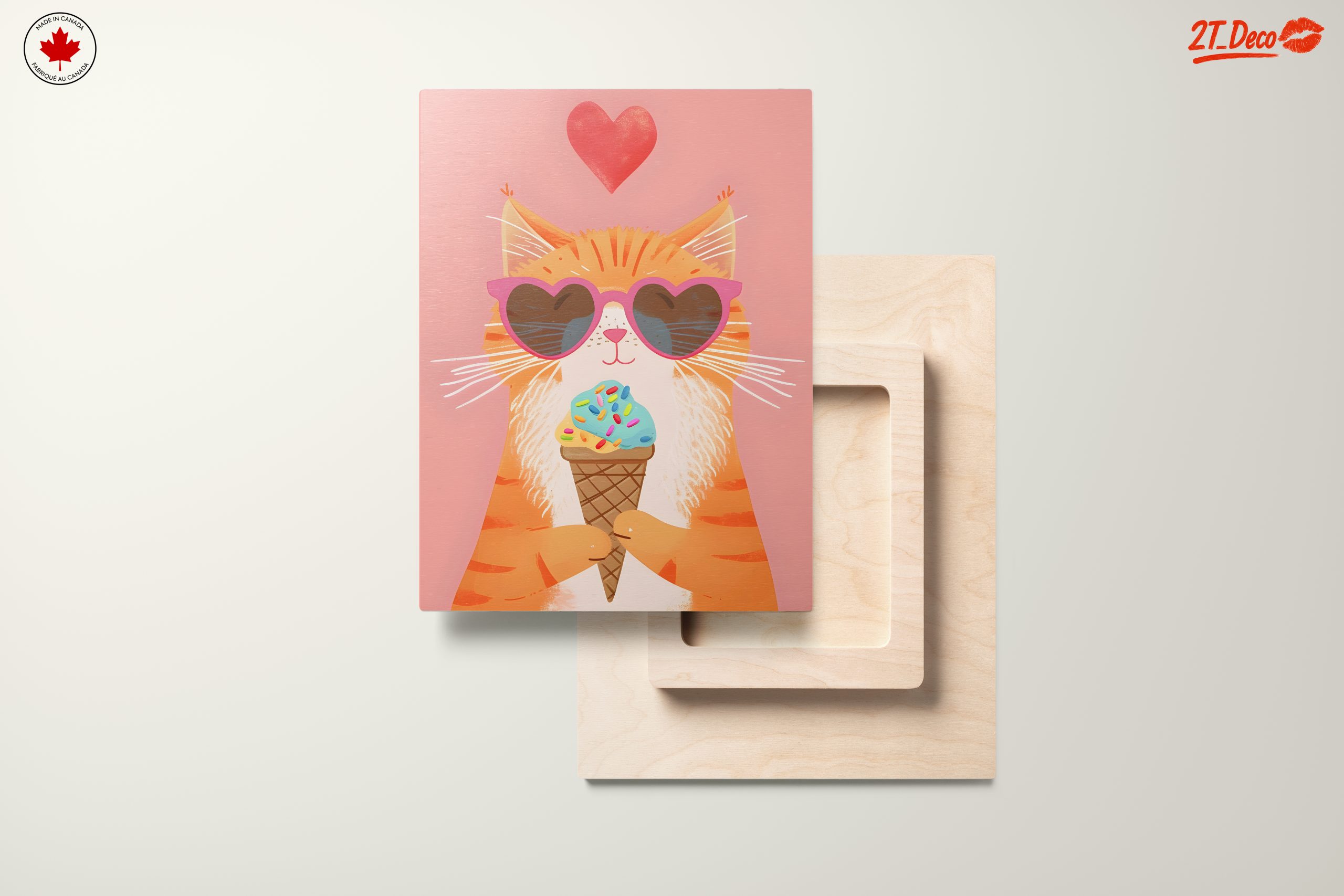 Adorable Cat Enjoying Ice Cream - Image 11