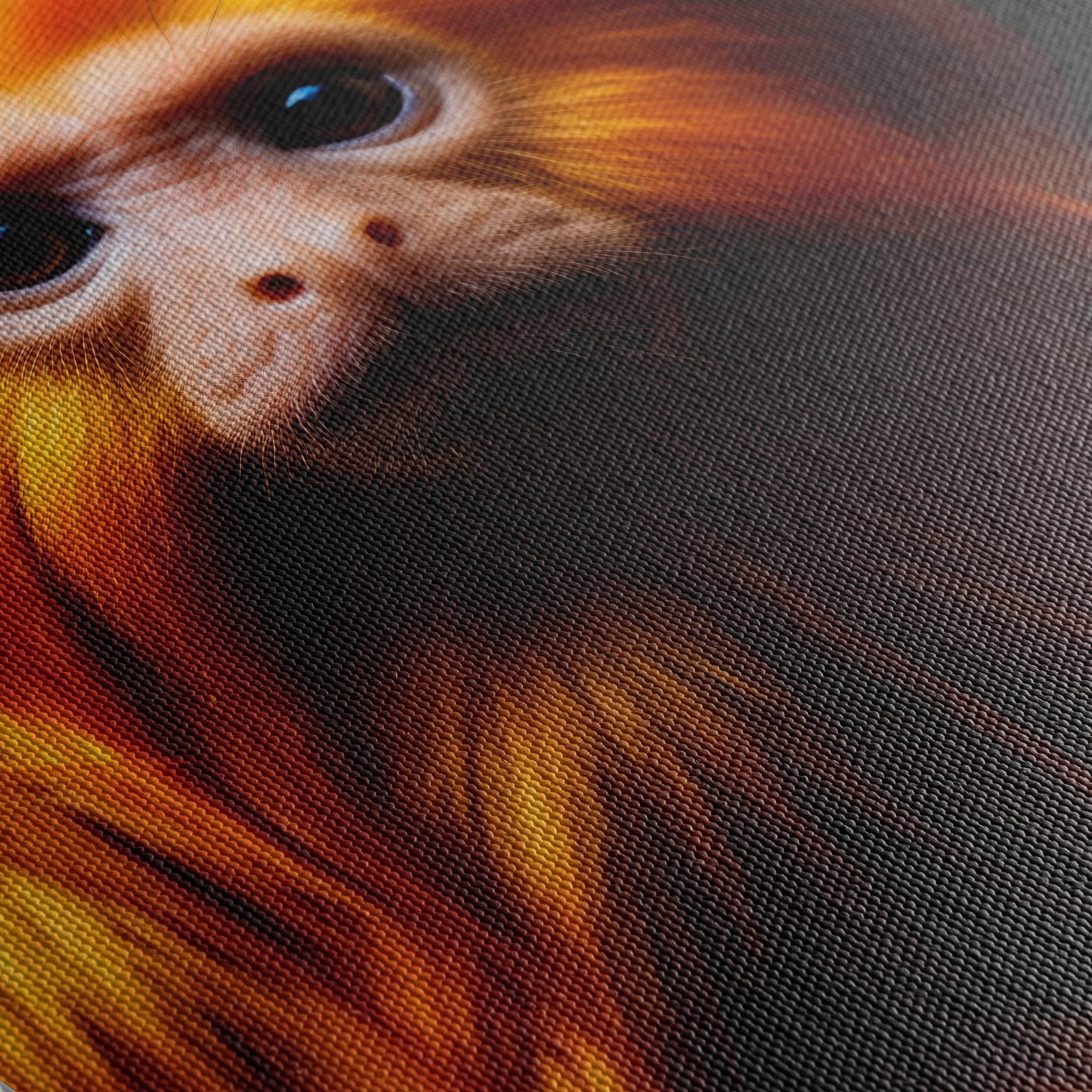 Vibrant Golden Monkey Wall Art - Image 5