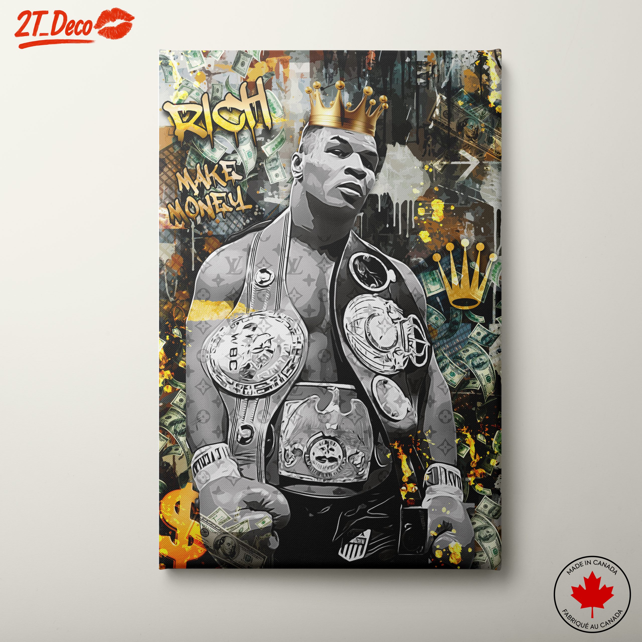 Iconic Hip Hop Champion Art