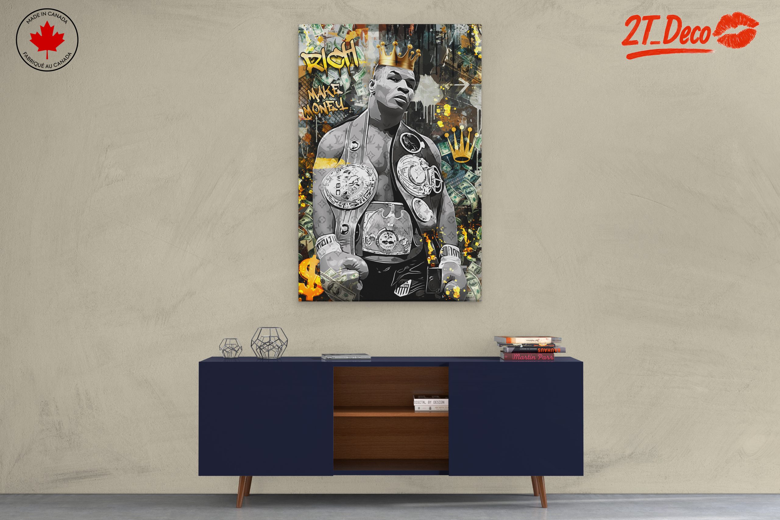Iconic Hip Hop Champion Art - Image 3