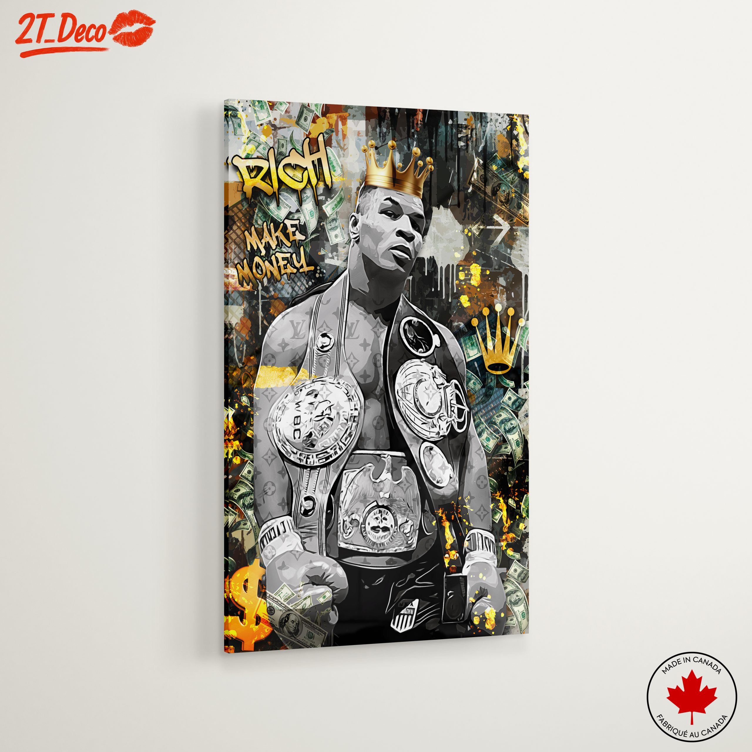 Iconic Hip Hop Champion Art - Image 6