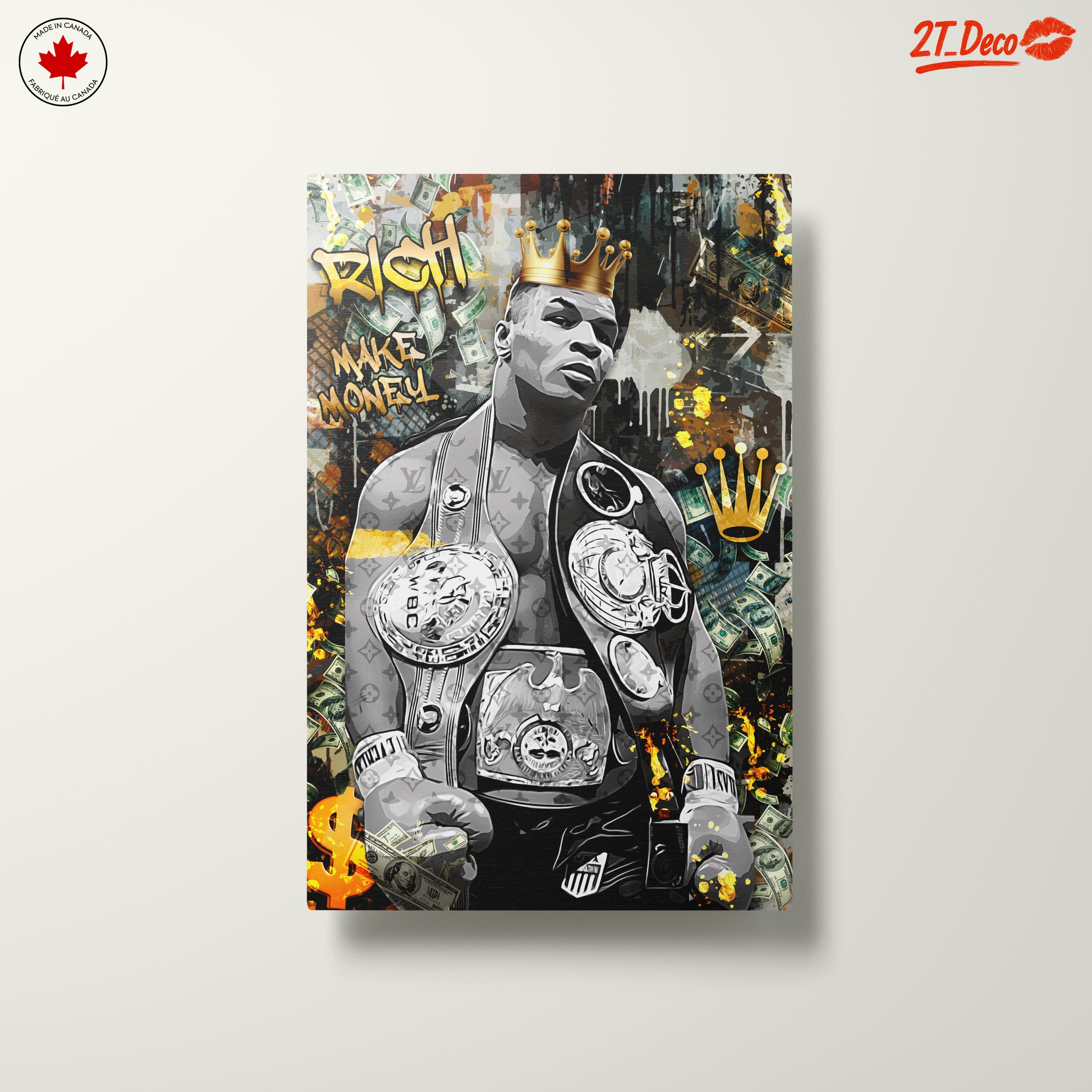 Iconic Hip Hop Champion Art - Image 10