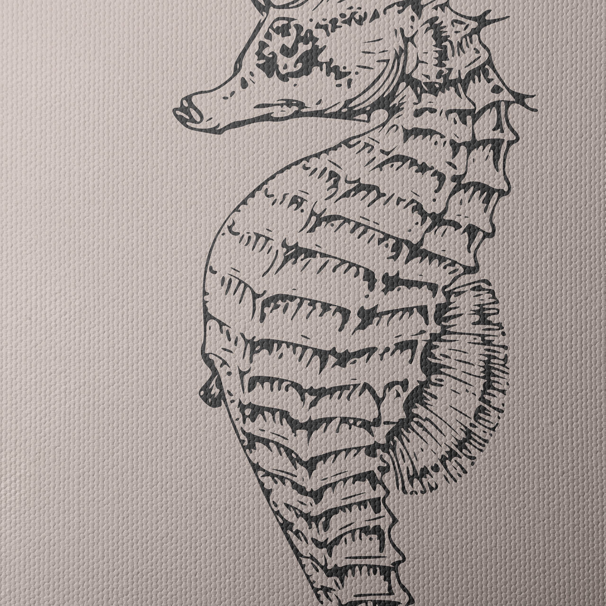 Illustrative Seahorse Artwork - Image 4