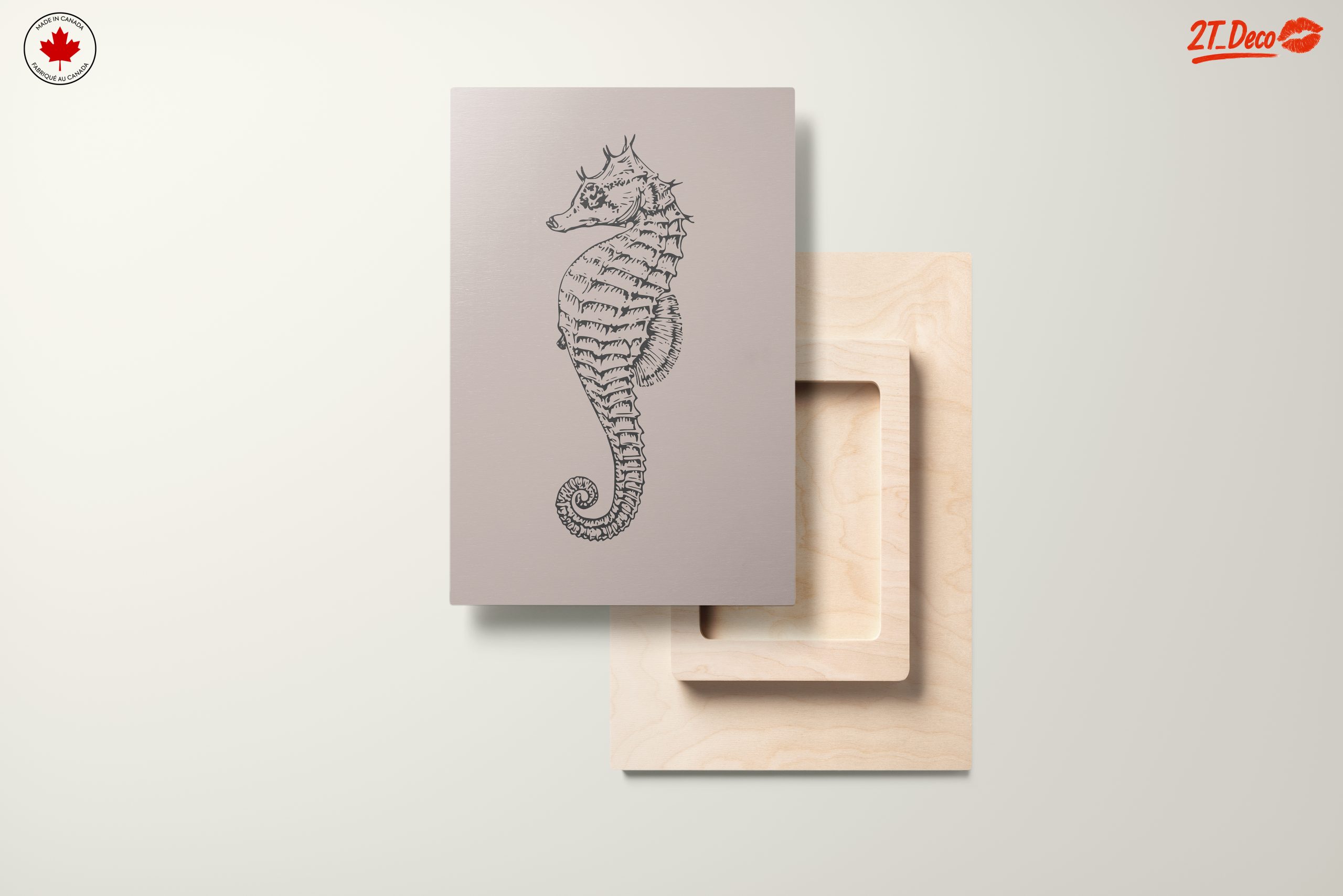 Illustrative Seahorse Artwork - Image 11
