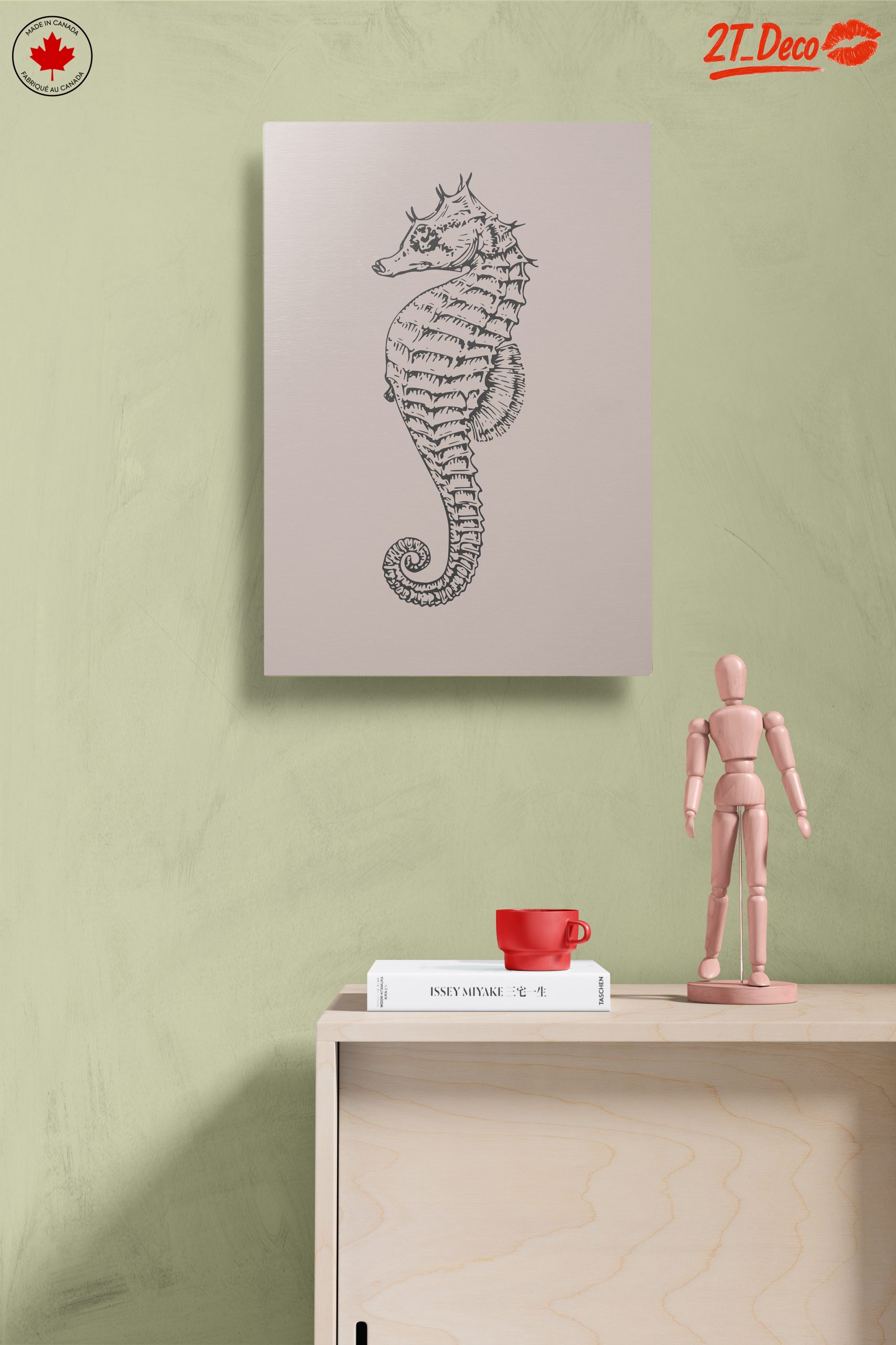 Illustrative Seahorse Artwork - Image 14