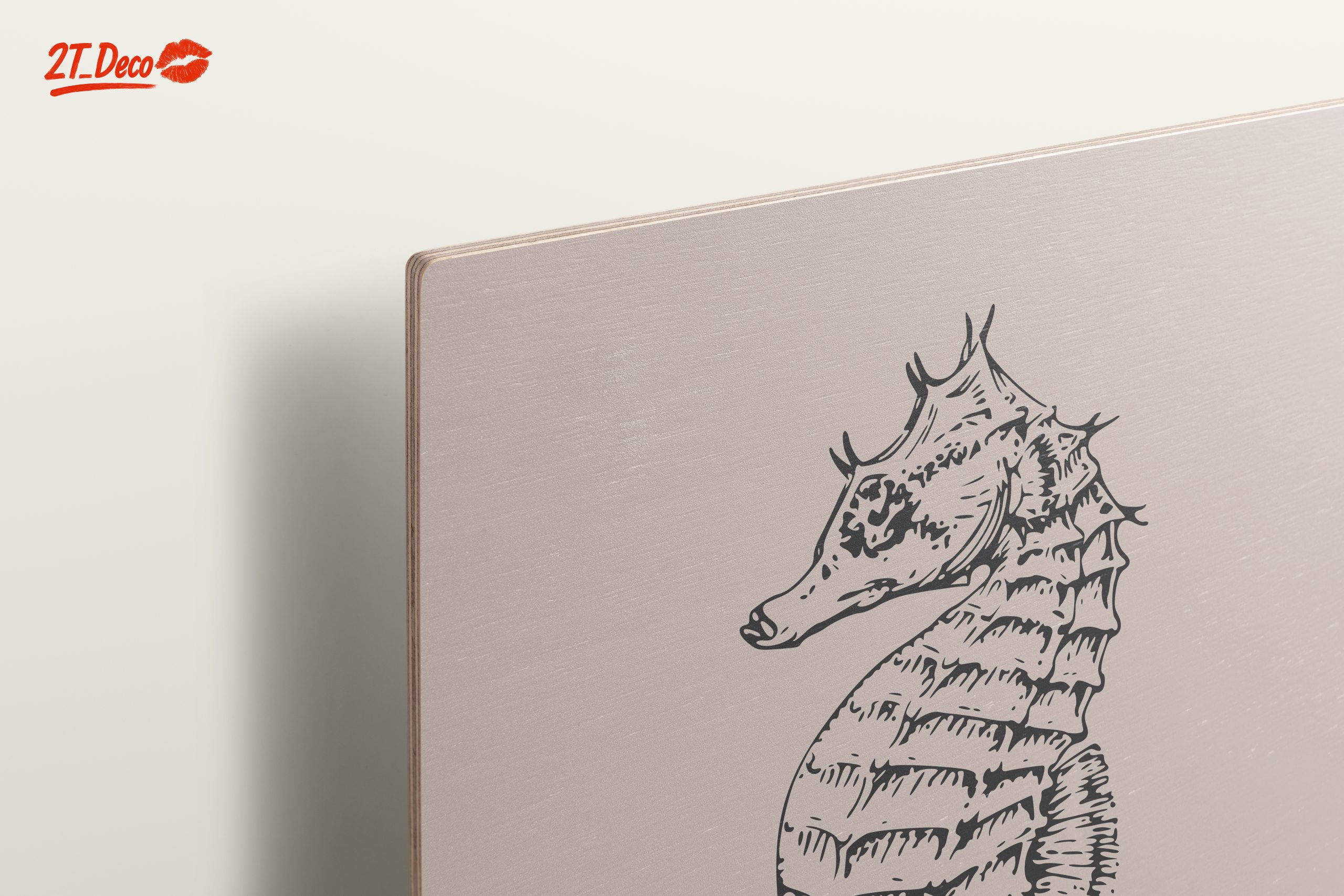 Illustrative Seahorse Artwork - Image 15