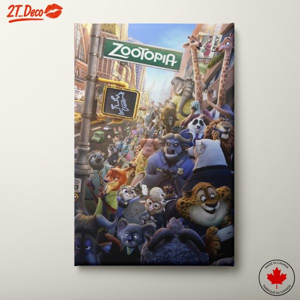 Zootopia Inspired Animal Illustration