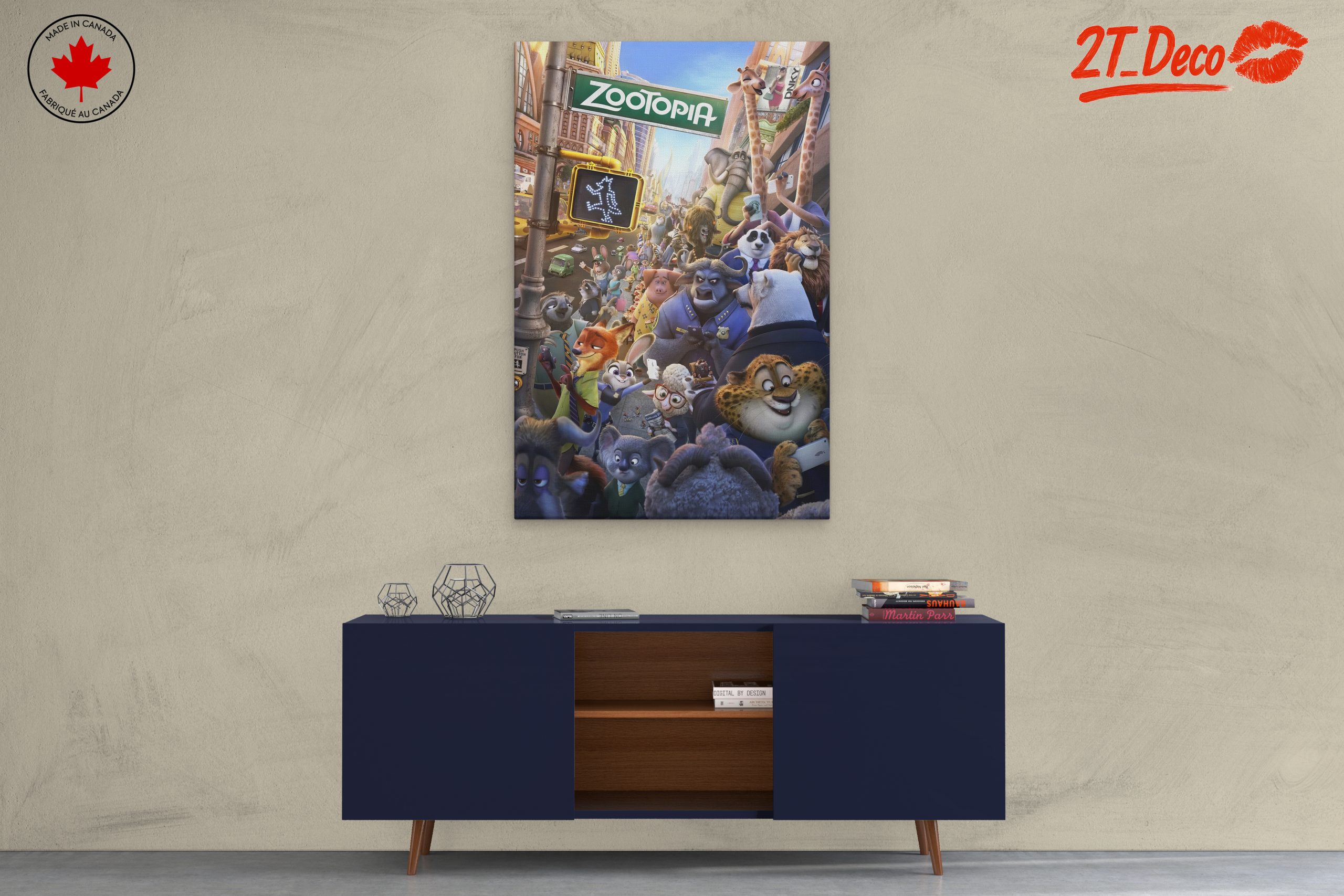 Zootopia Inspired Animal Illustration - Image 3