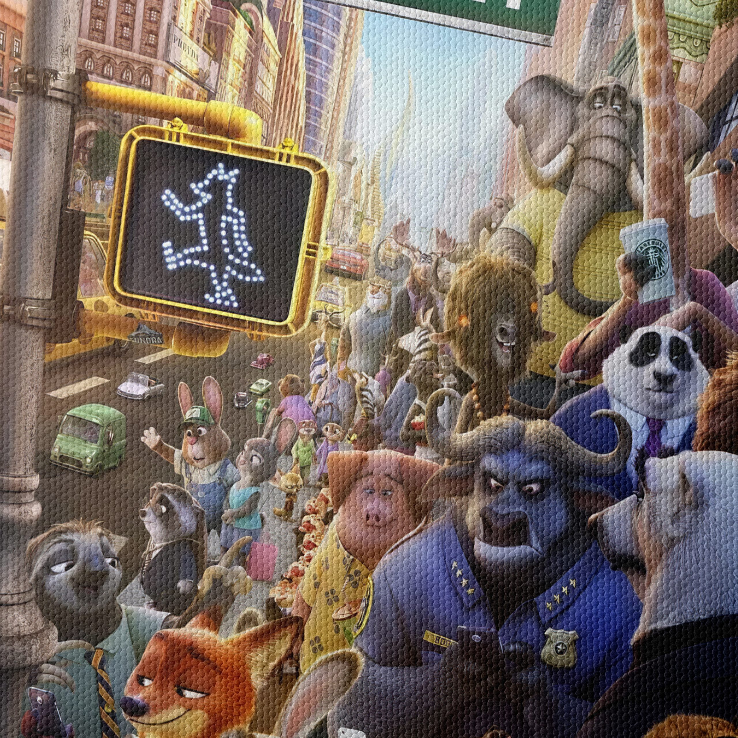 Zootopia Inspired Animal Illustration - Image 4