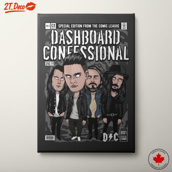 Dashboard Confessional Music Band Art