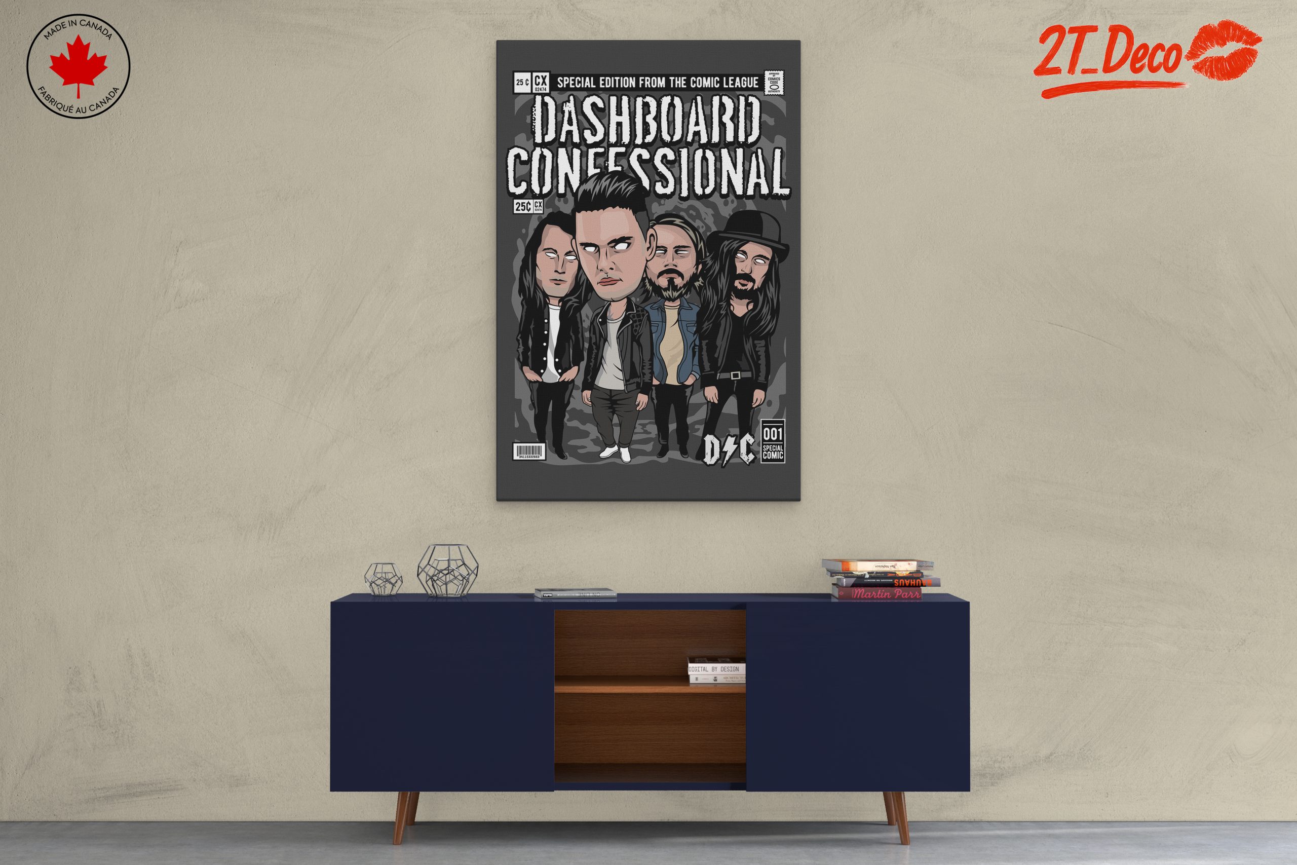 Dashboard Confessional Music Band Art - Image 3