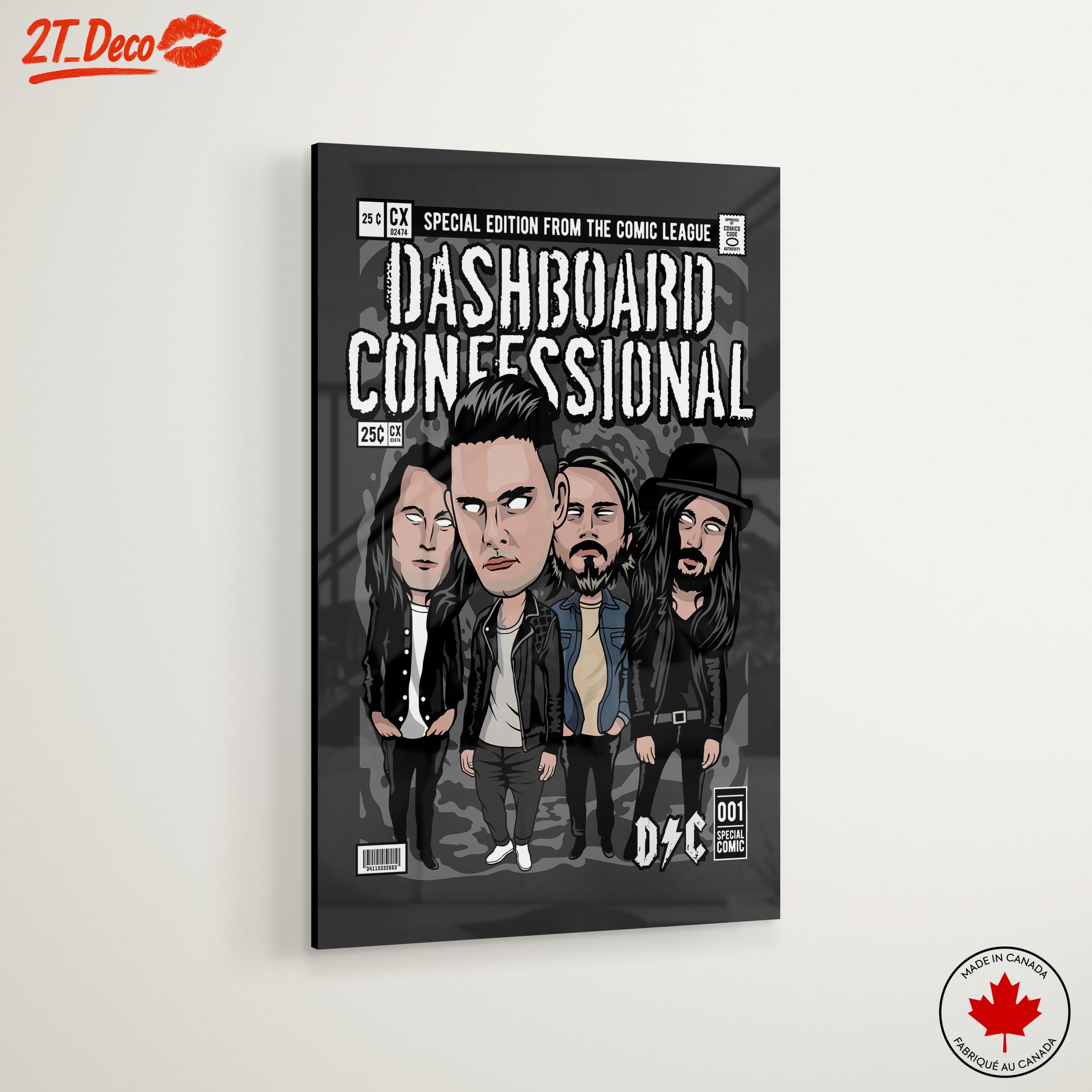 Dashboard Confessional Music Band Art - Image 6