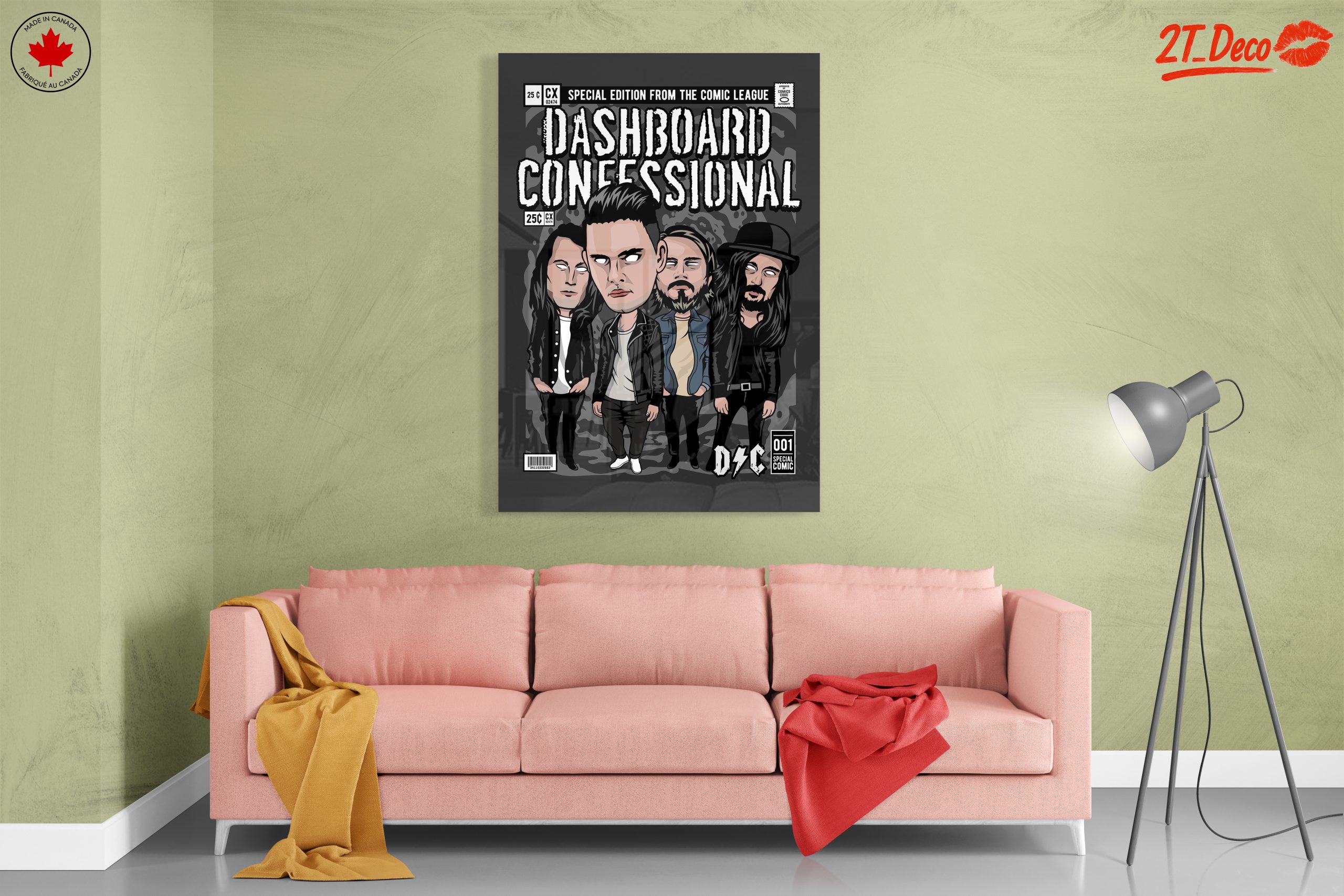 Dashboard Confessional Music Band Art - Image 7