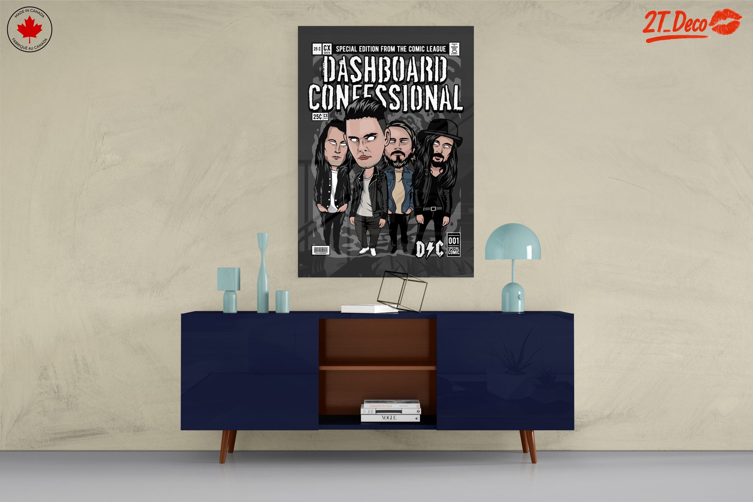 Dashboard Confessional Music Band Art - Image 8
