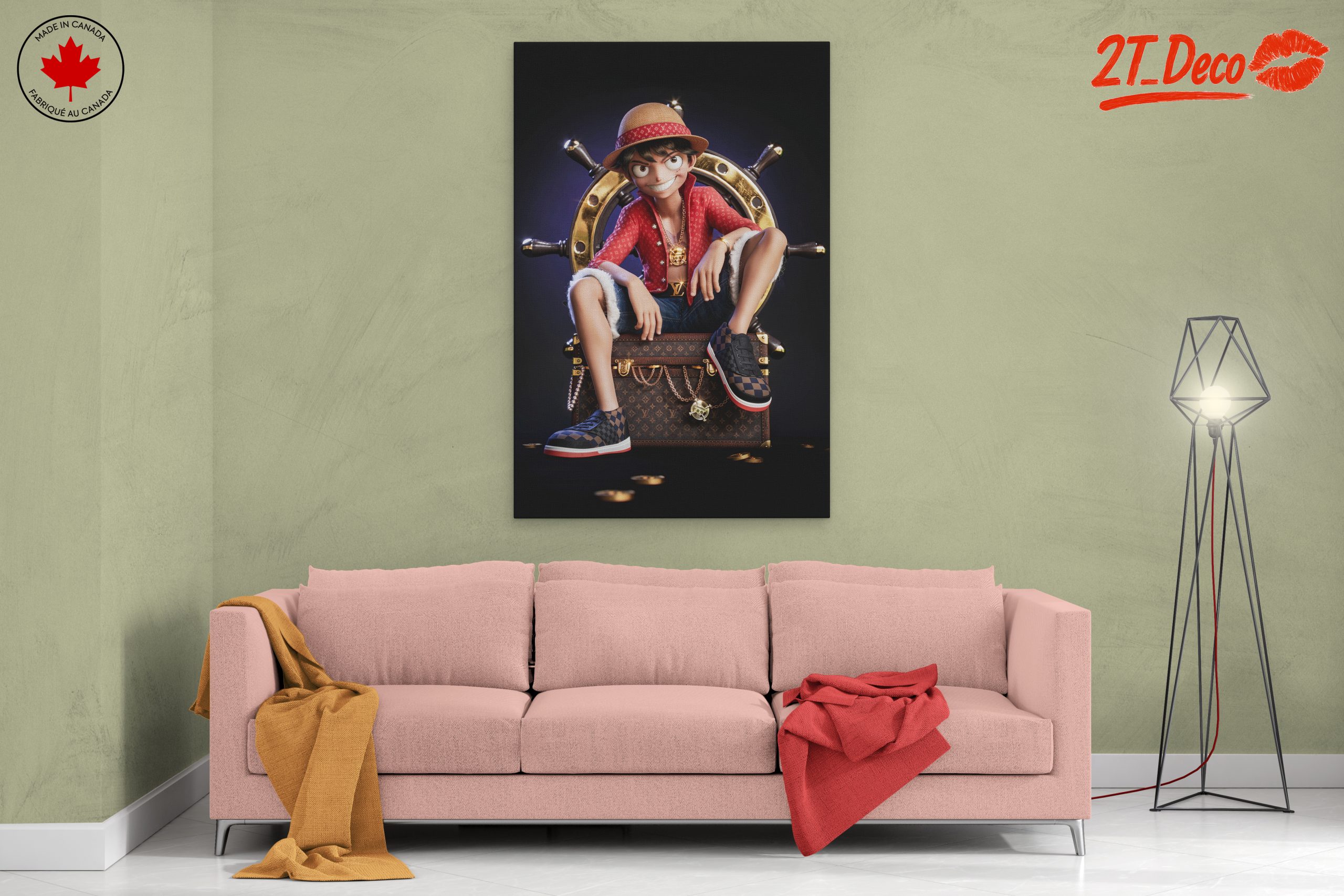 One Piece Anime Character Artwork - Image 2