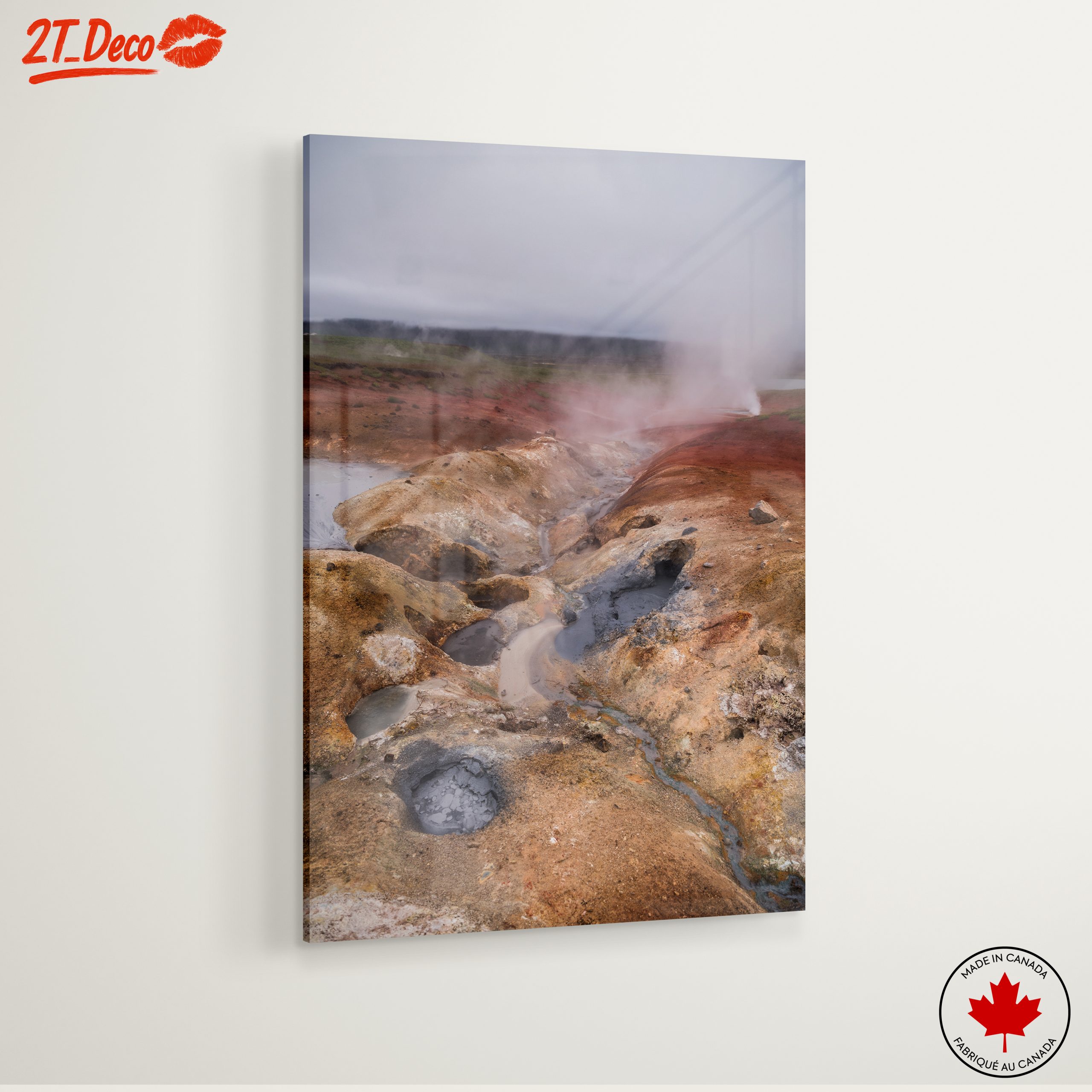 Geothermal Landscape with Steaming Features - Image 6