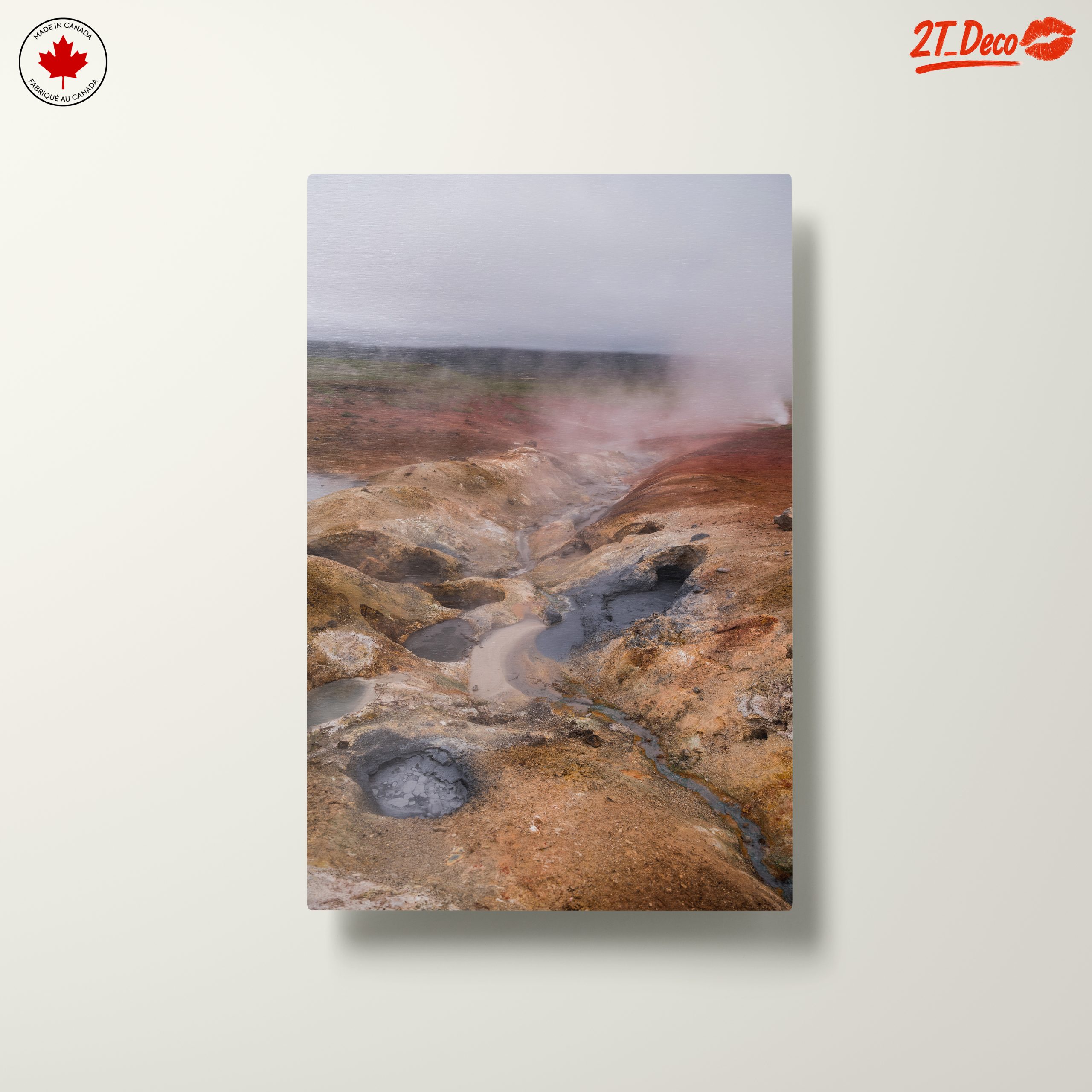 Geothermal Landscape with Steaming Features - Image 10