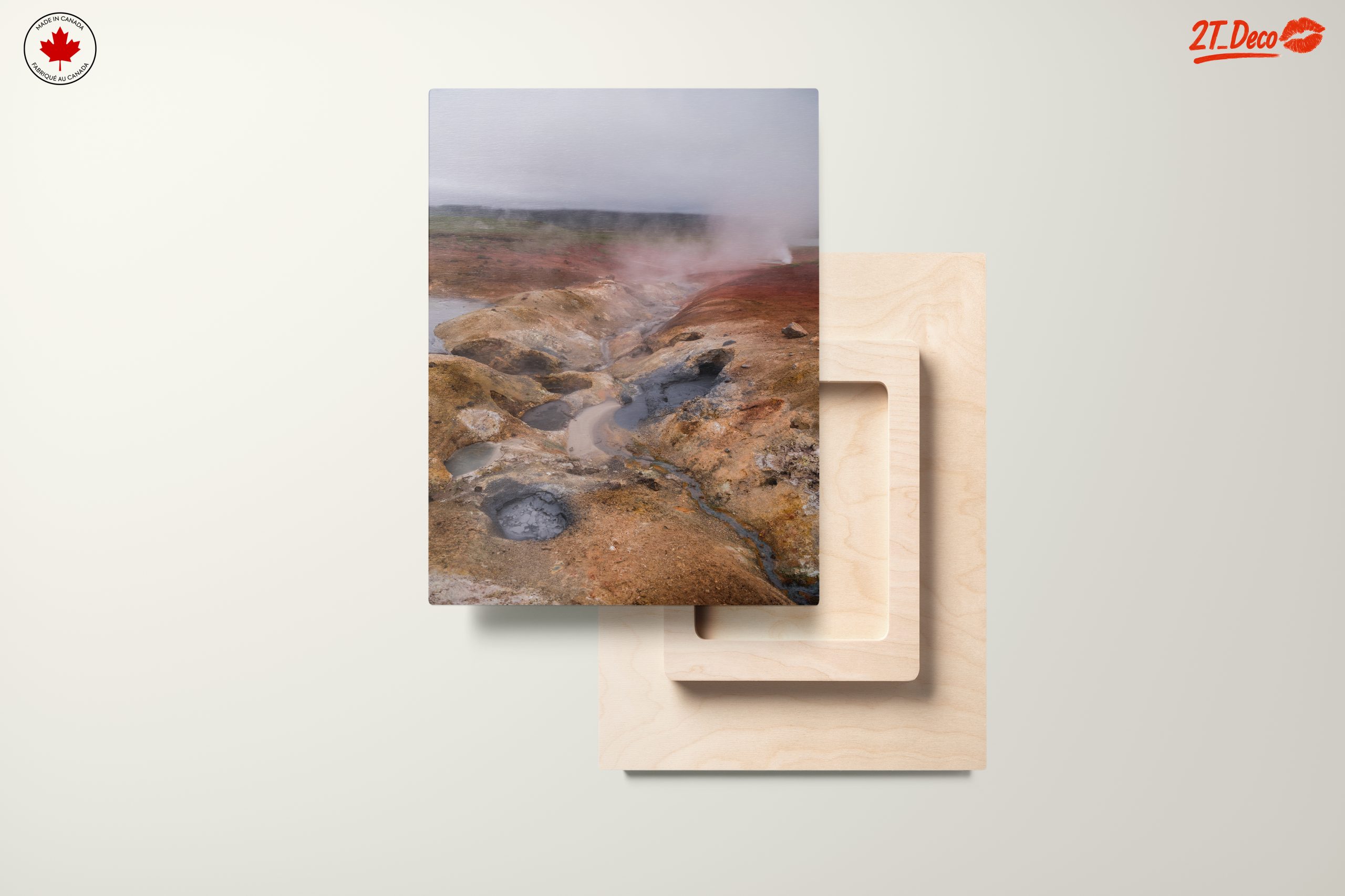 Geothermal Landscape with Steaming Features - Image 11
