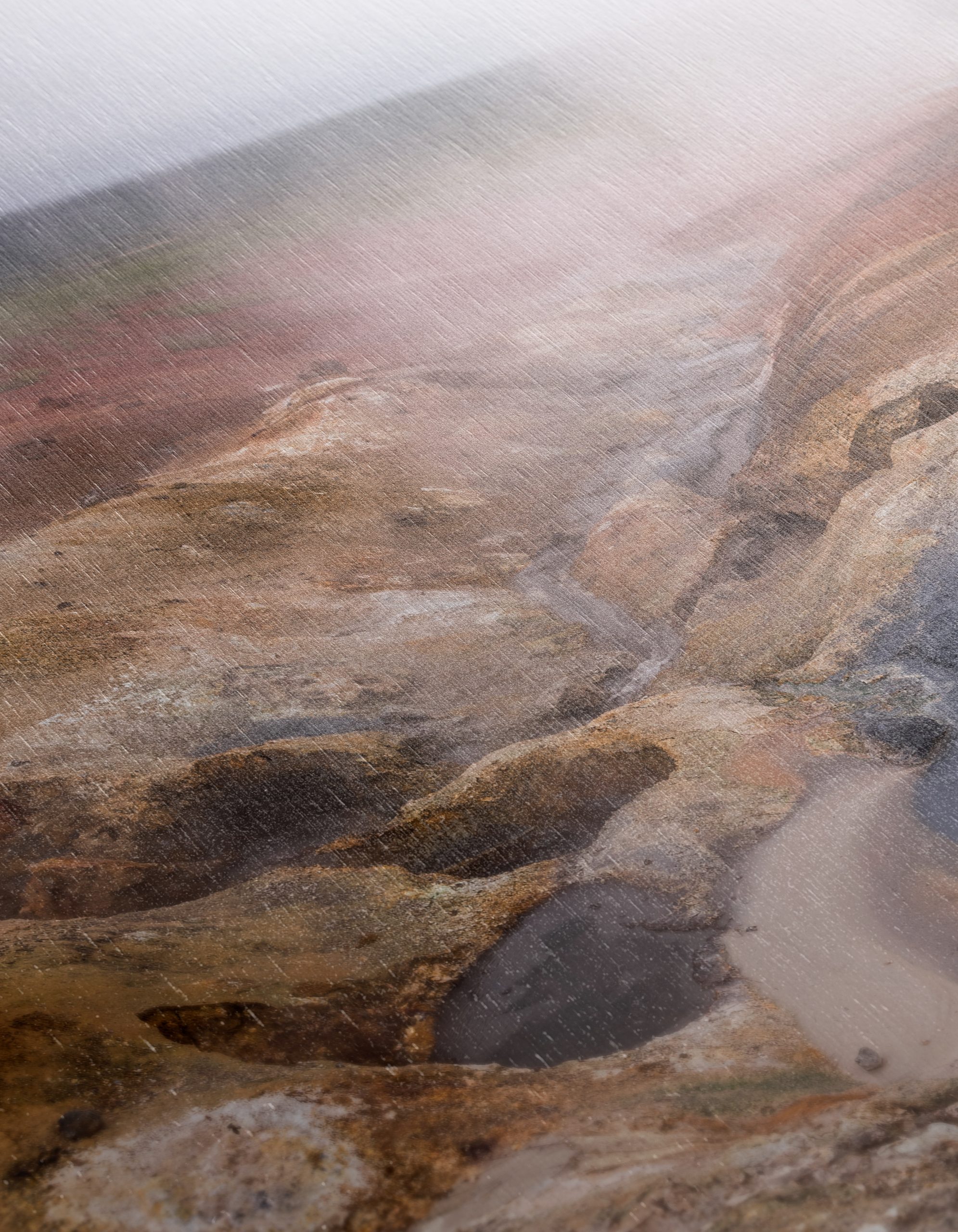 Geothermal Landscape with Steaming Features - Image 12