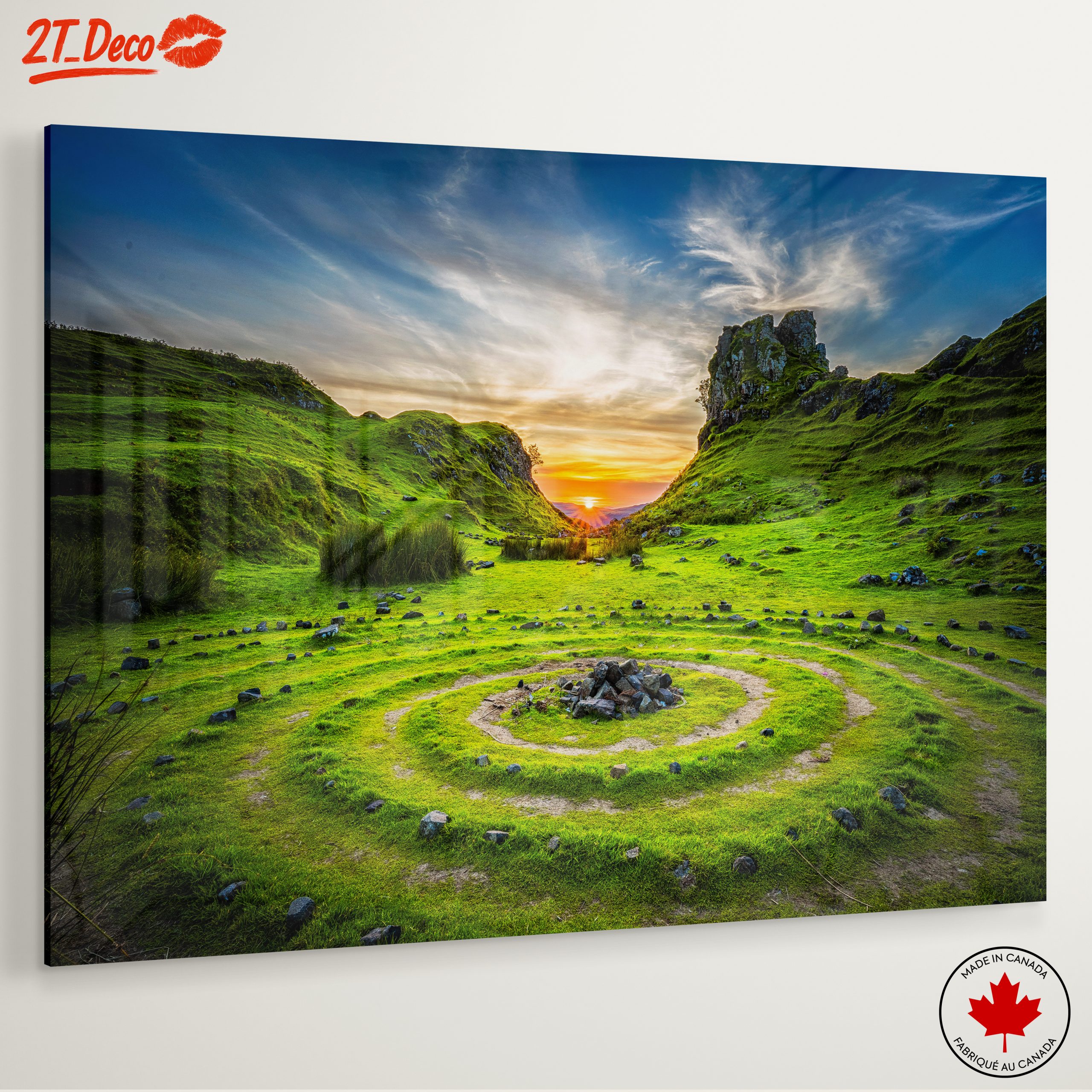 Serene Nature Landscape at Sunset 3 - Image 6