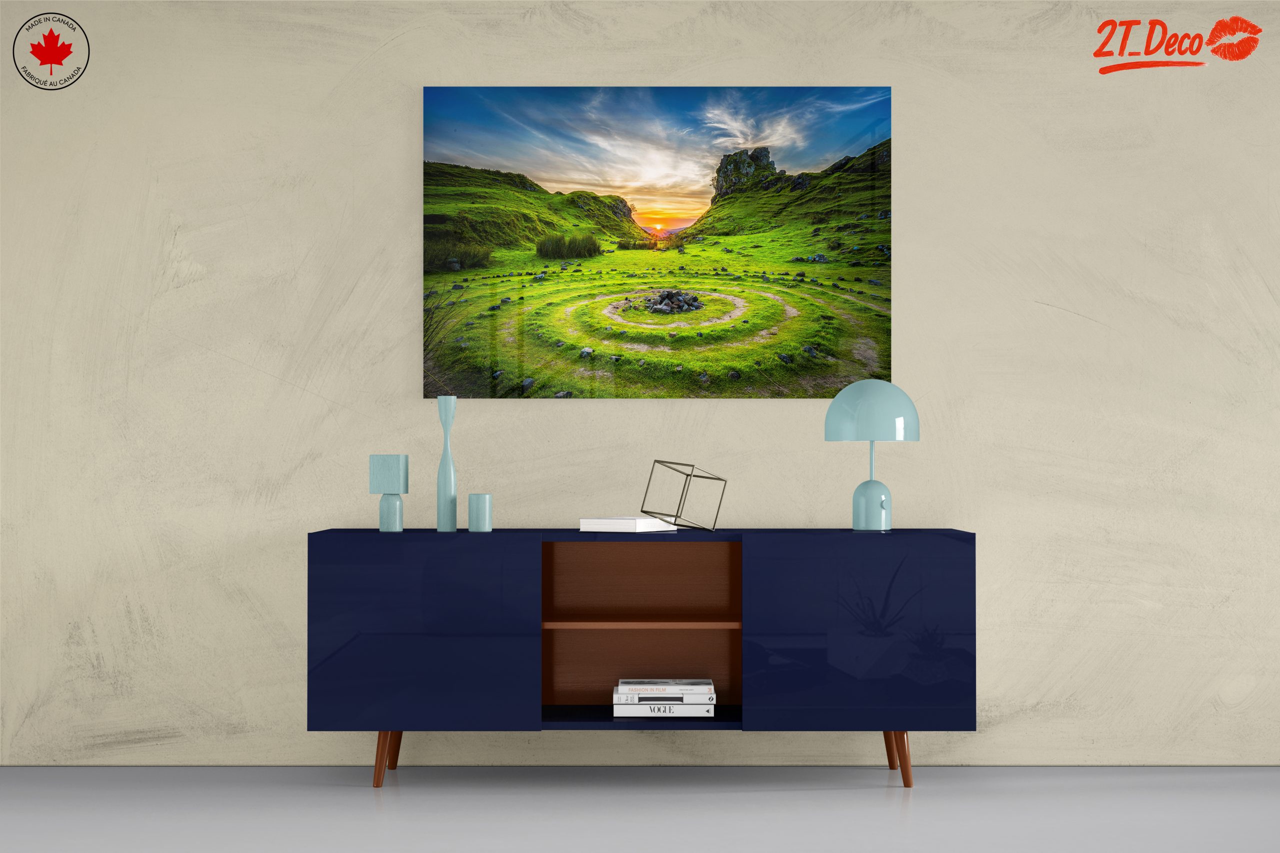 Serene Nature Landscape at Sunset 3 - Image 8