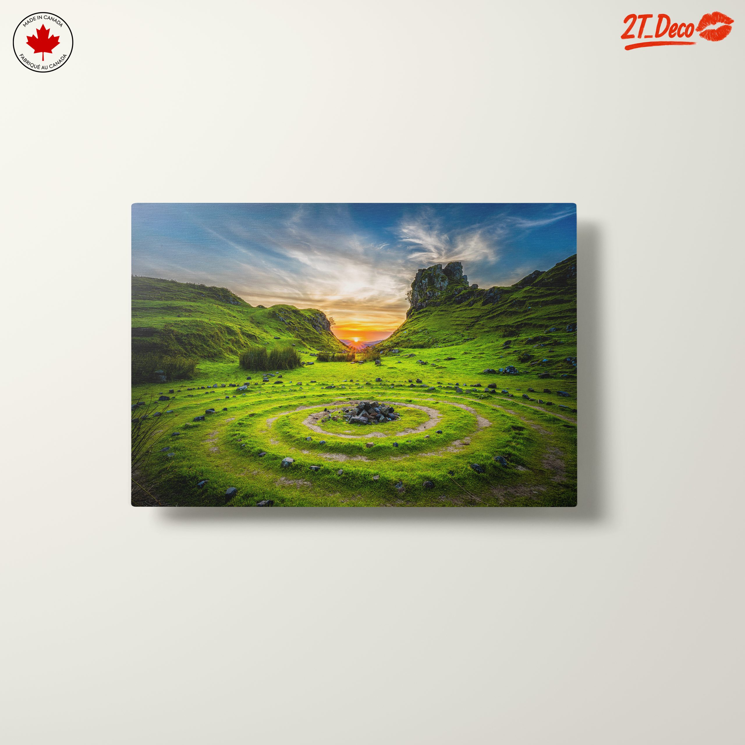Serene Nature Landscape at Sunset 3 - Image 10