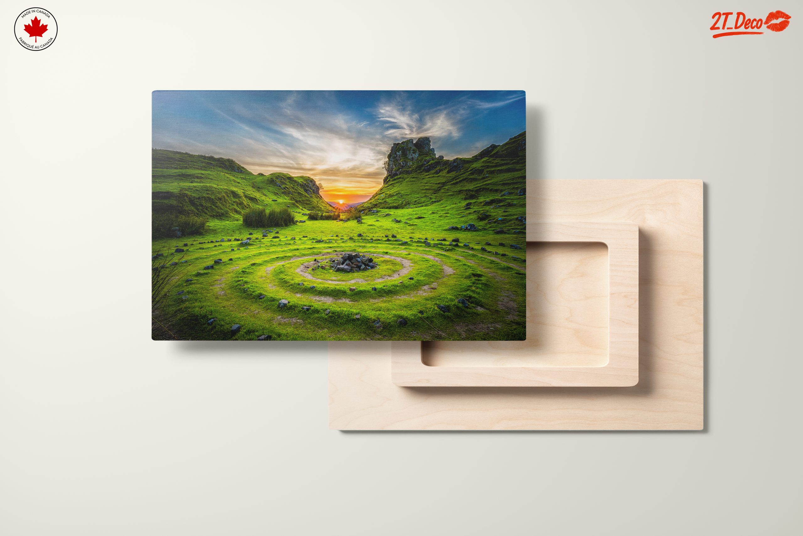 Serene Nature Landscape at Sunset 3 - Image 11