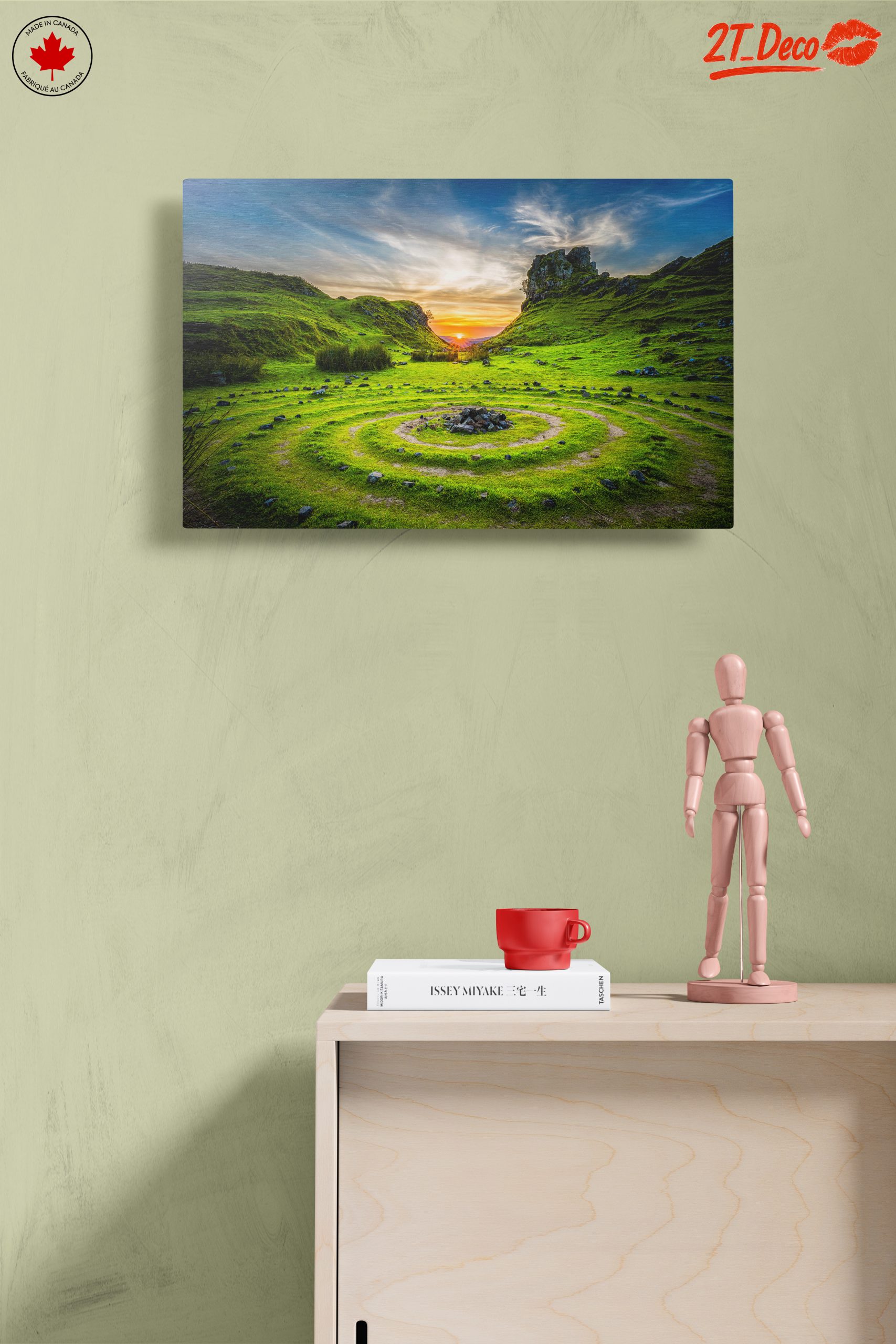 Serene Nature Landscape at Sunset 3 - Image 14