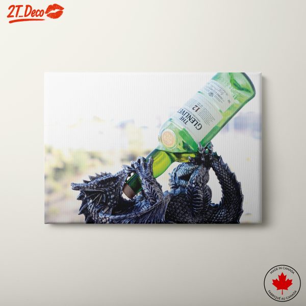 Dragon Bottle Holder Fantasy Art
