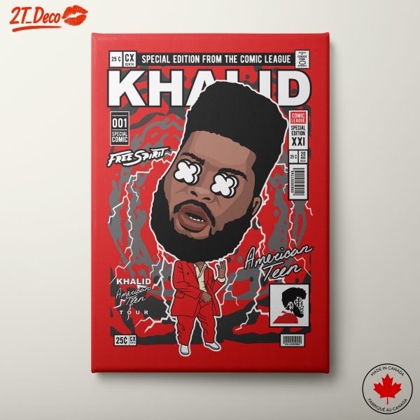 Khalid Pop Culture Portrait Art