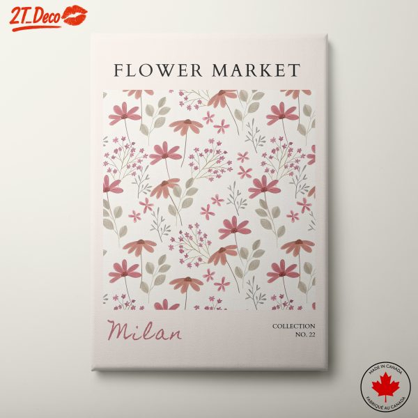 Floral Design in Soft Color Palette