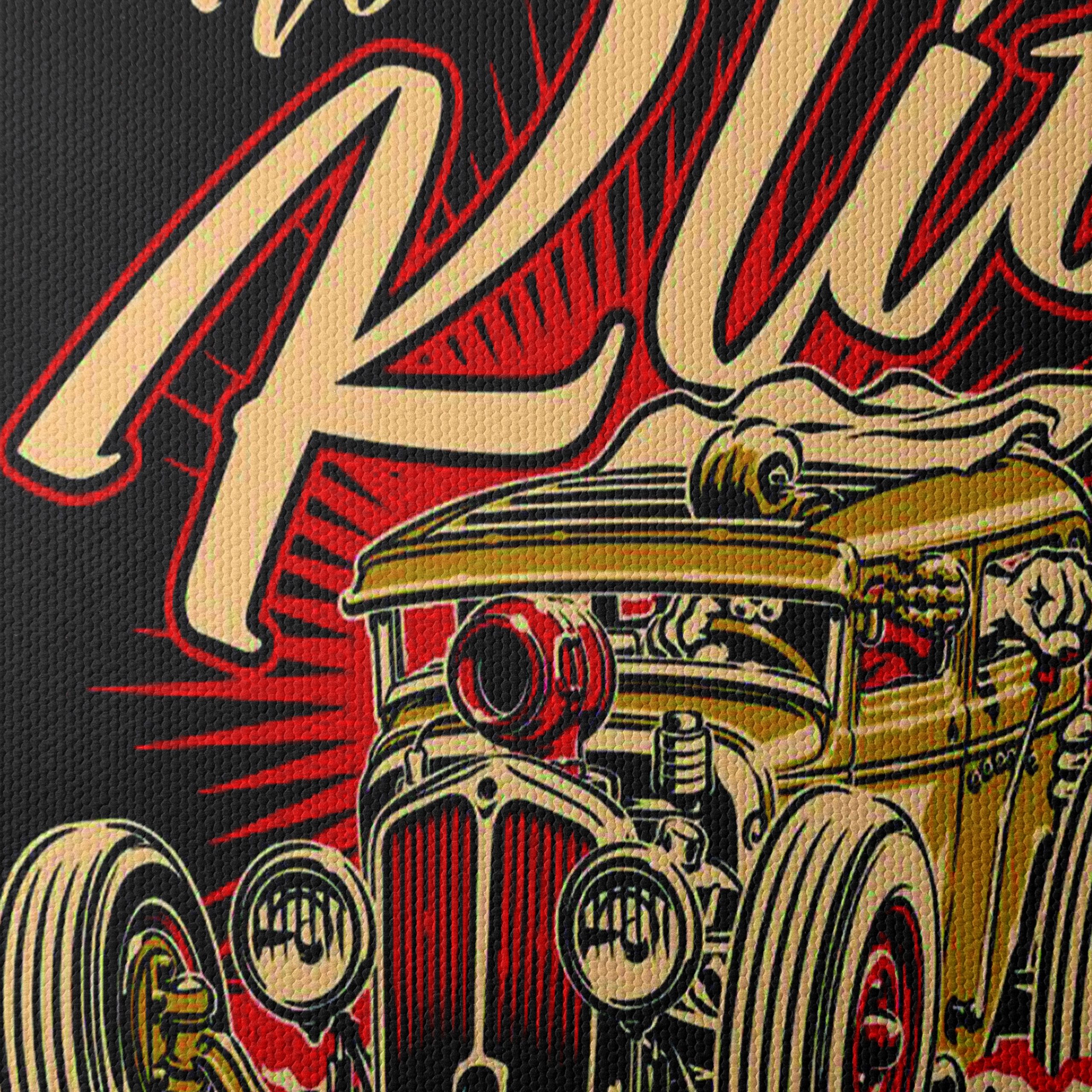 Vintage Hot Rod Car Design - Image 4