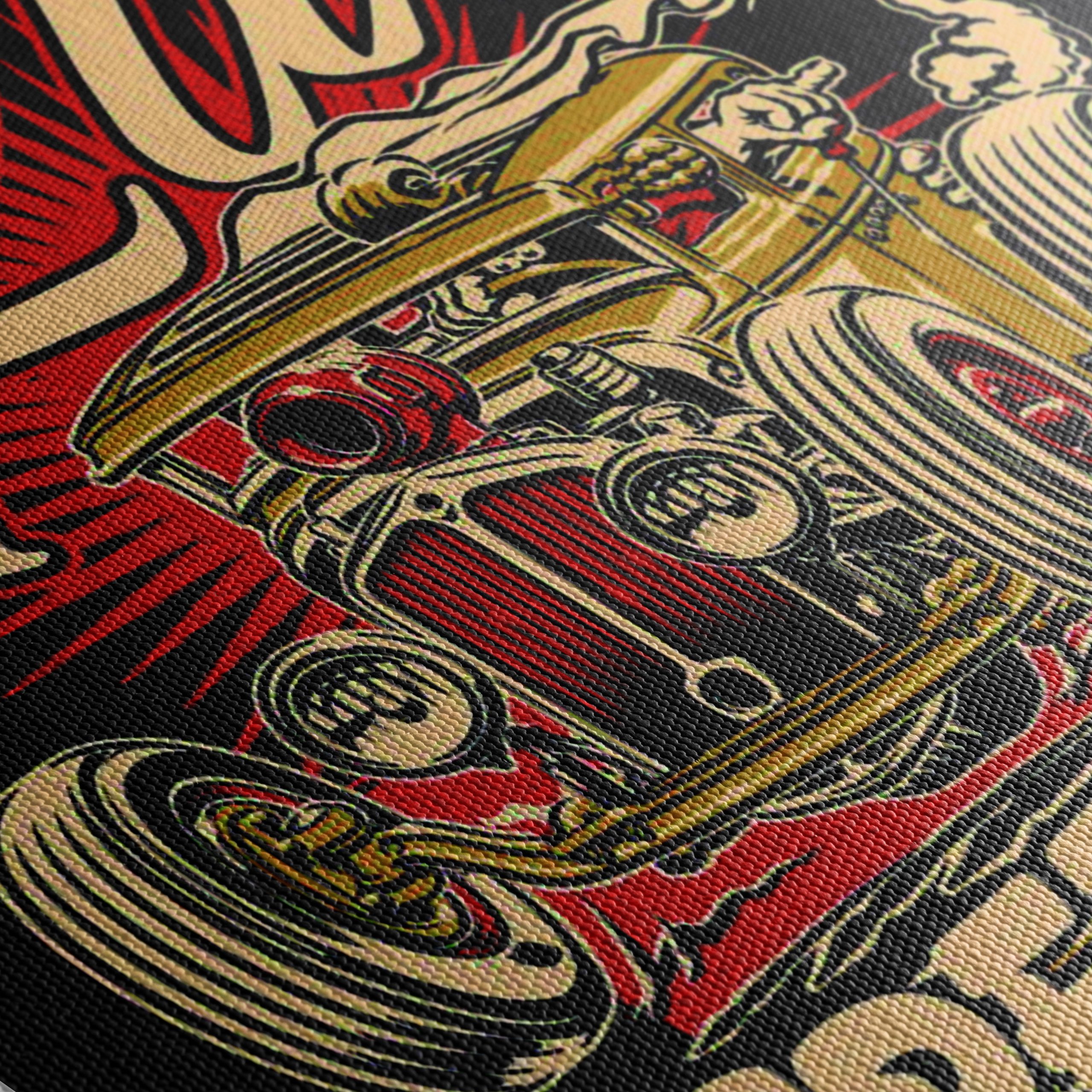 Vintage Hot Rod Car Design - Image 5