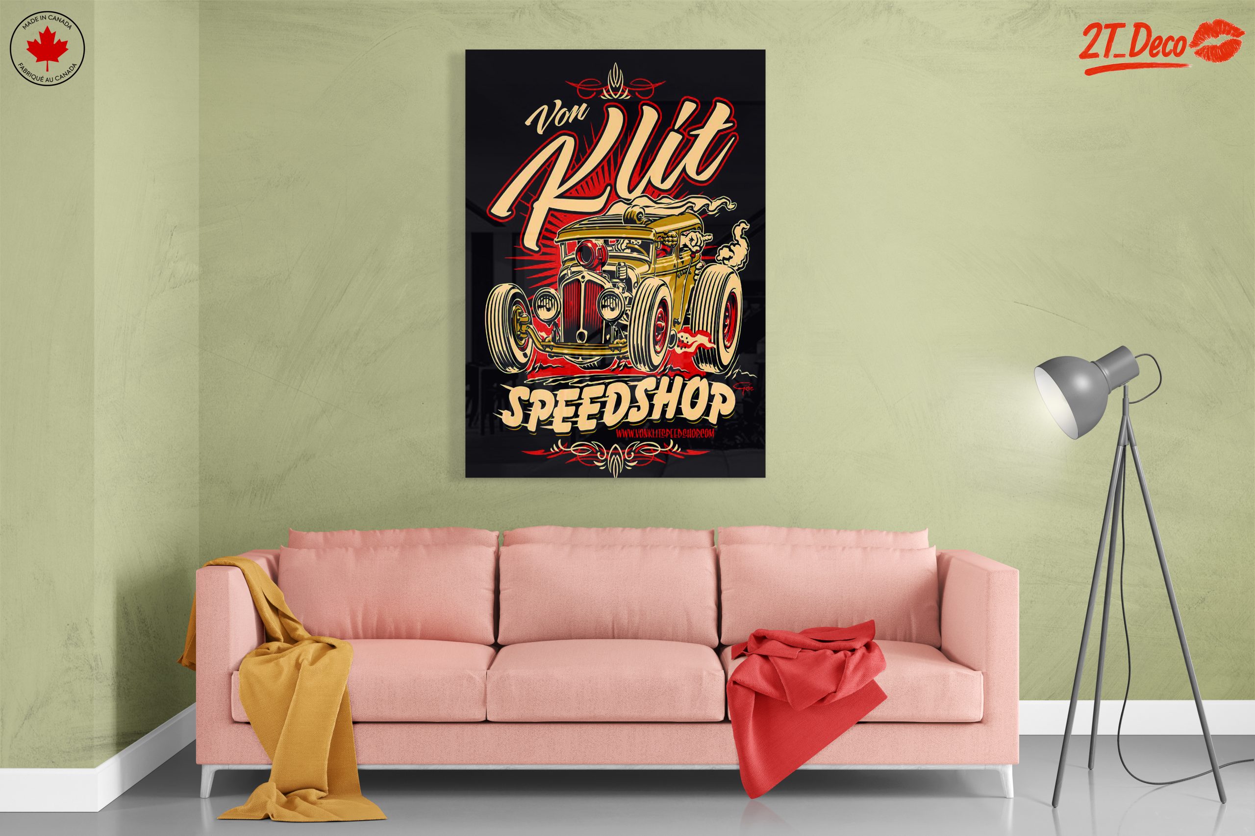 Vintage Hot Rod Car Design - Image 7