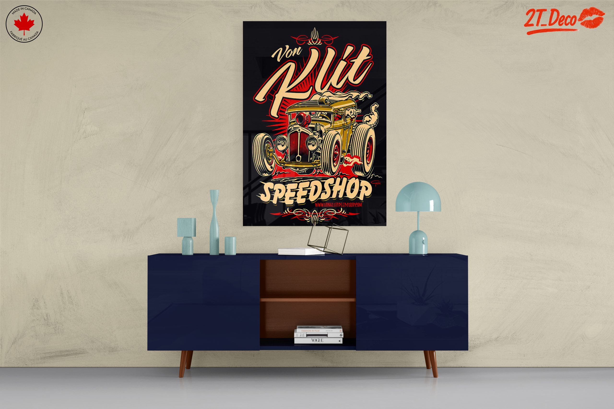 Vintage Hot Rod Car Design - Image 8