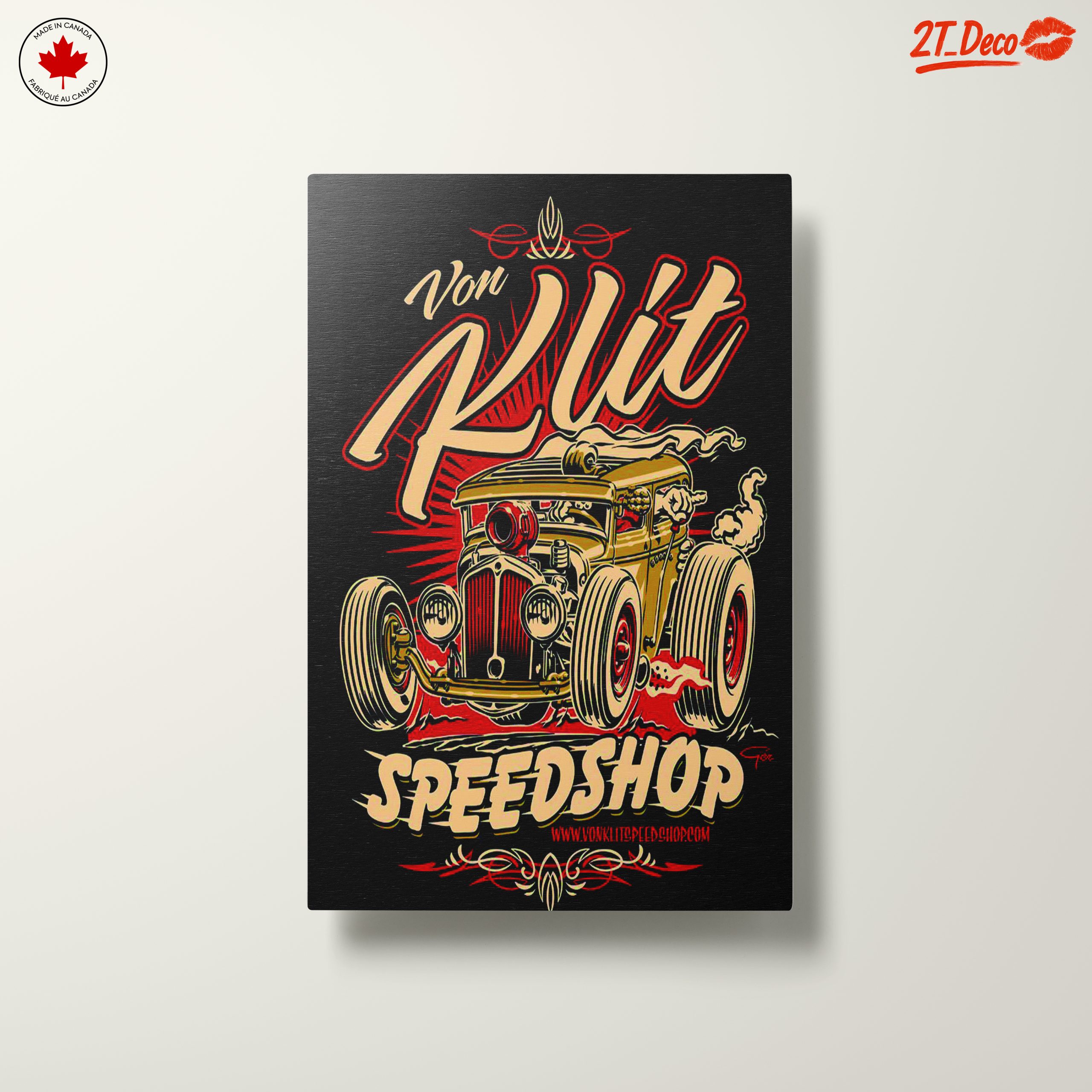 Vintage Hot Rod Car Design - Image 10