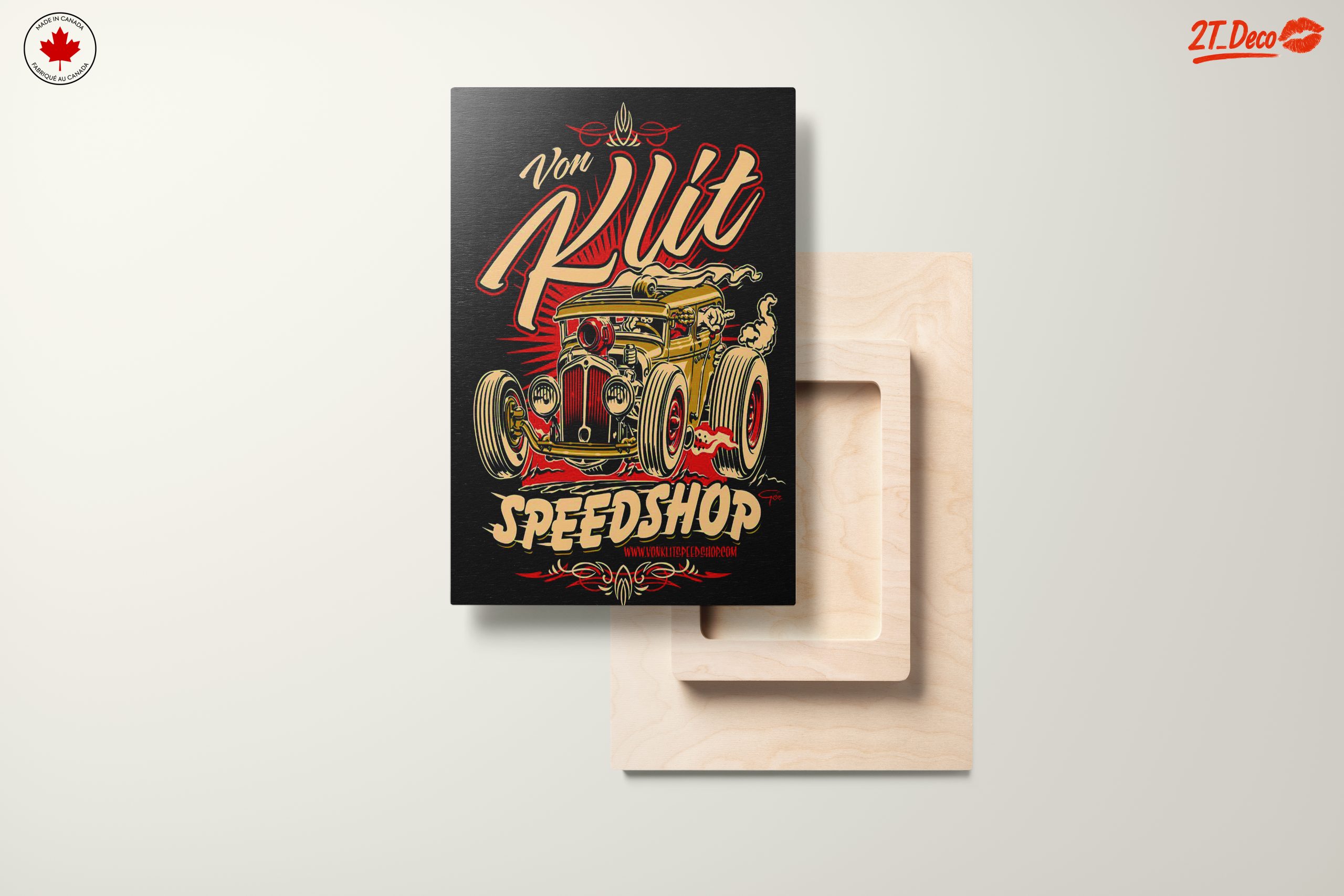 Vintage Hot Rod Car Design - Image 11